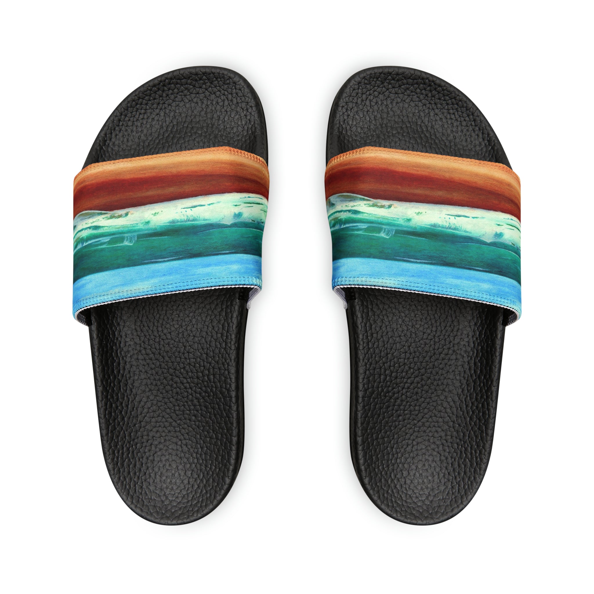 E, Dogwood Trail Men's Beach Slide Sandals