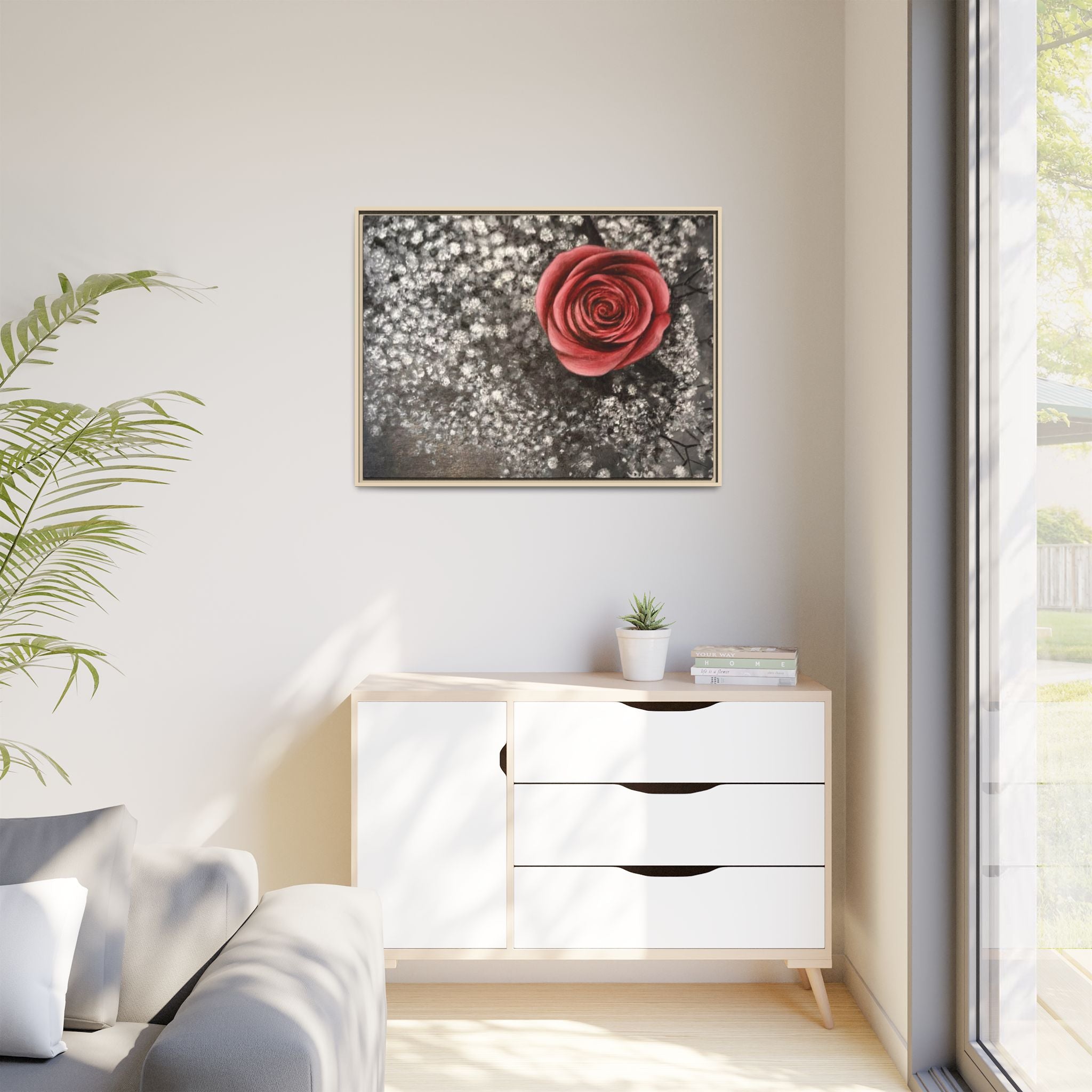 Artist Rose Wall Print