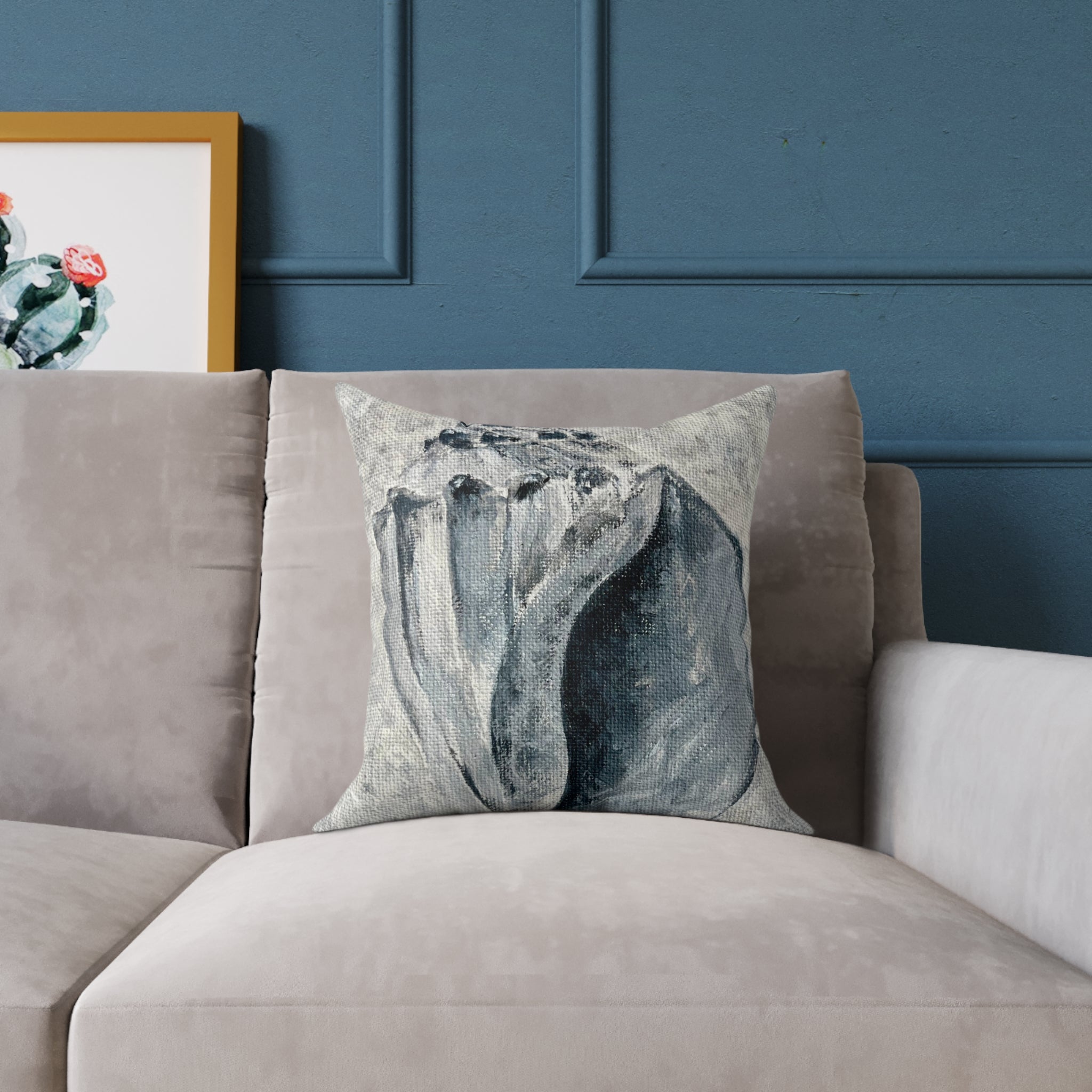 Welk Shell Square Canvas Pillow