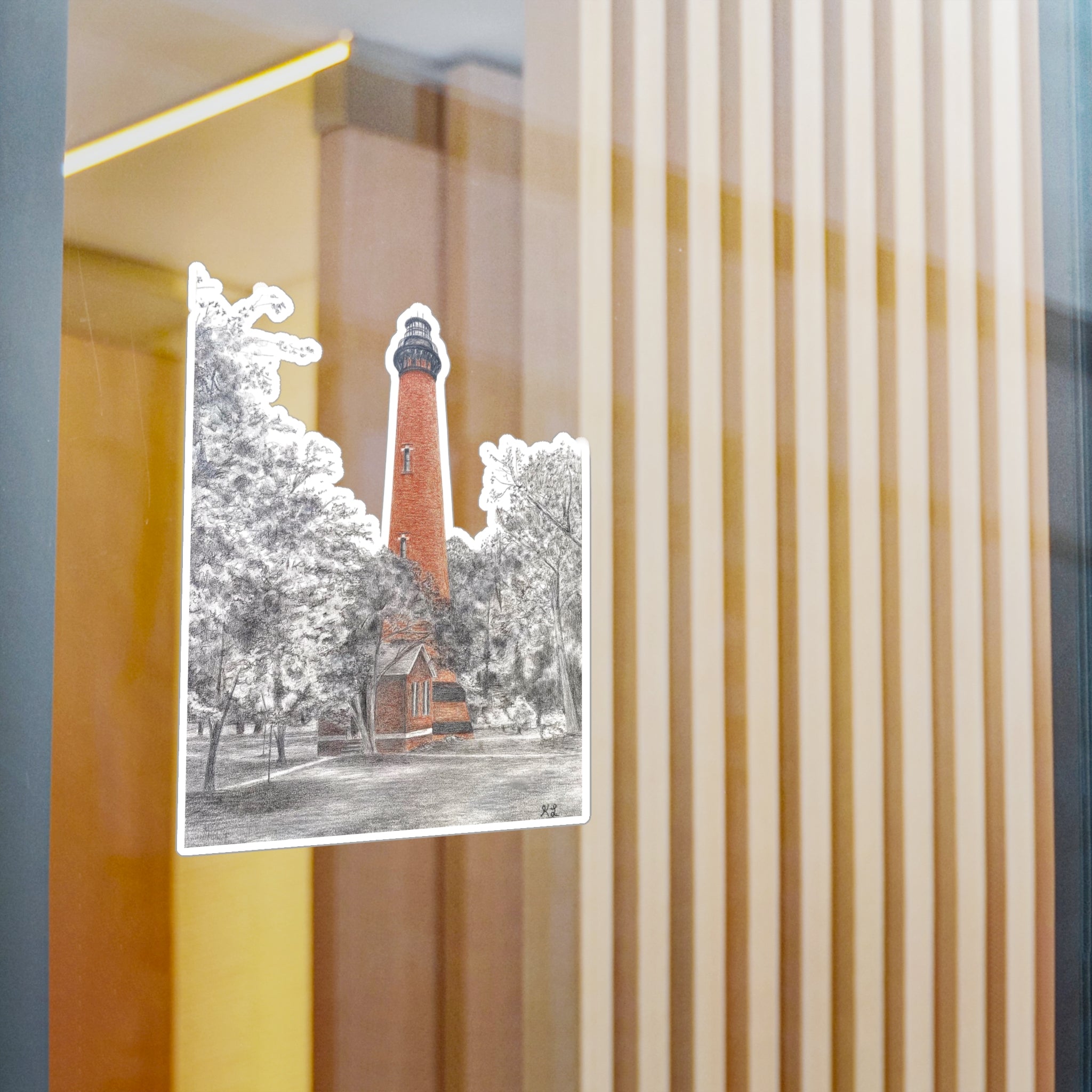 Currituck Lighthouse Vinyl Decals