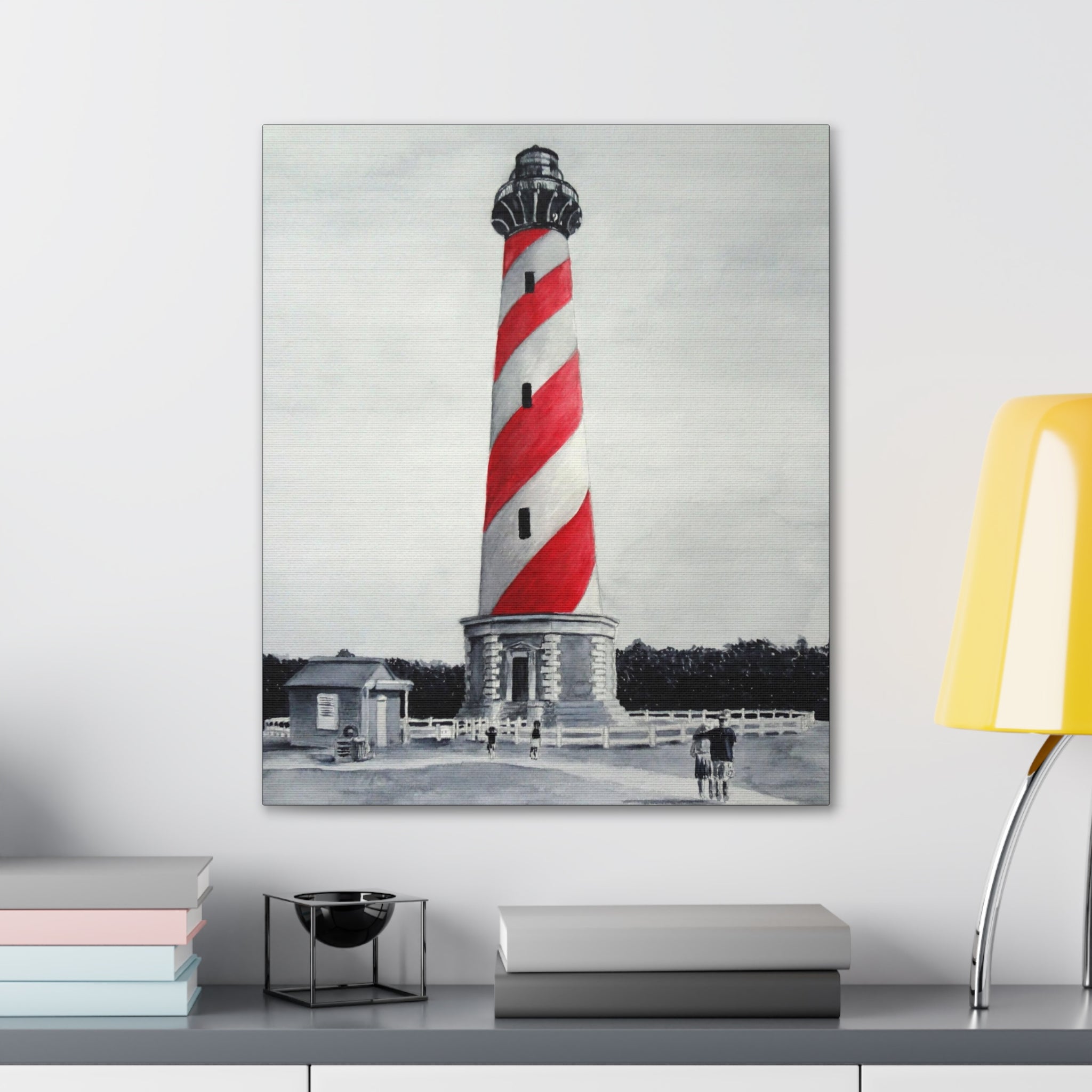 Hatteras Lighthouse (Surreal) Canvas Gallery Wraps