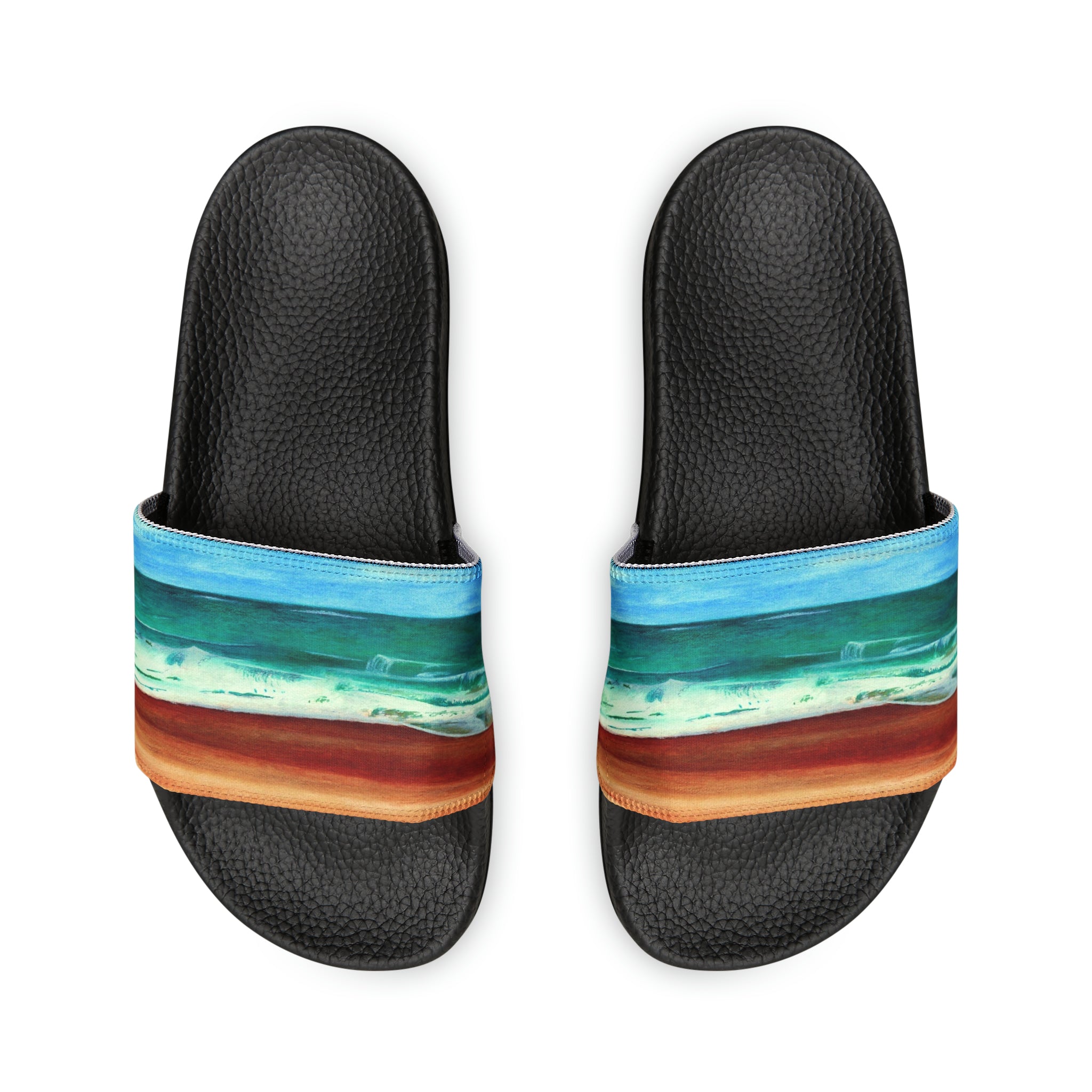E, Dogwood Trail Men's Beach Slide Sandals