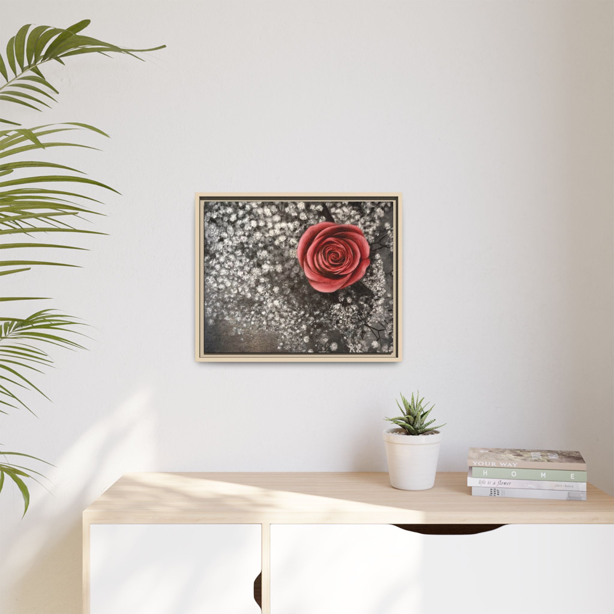 Artist Rose Wall Print