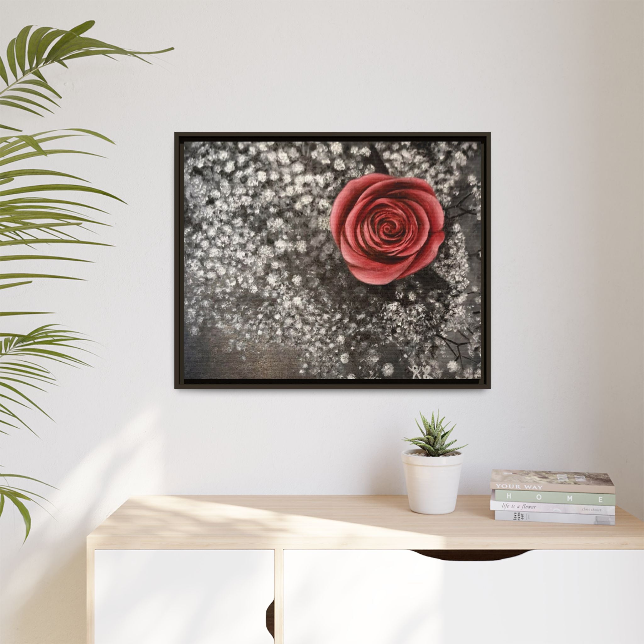 Artist Rose Wall Print