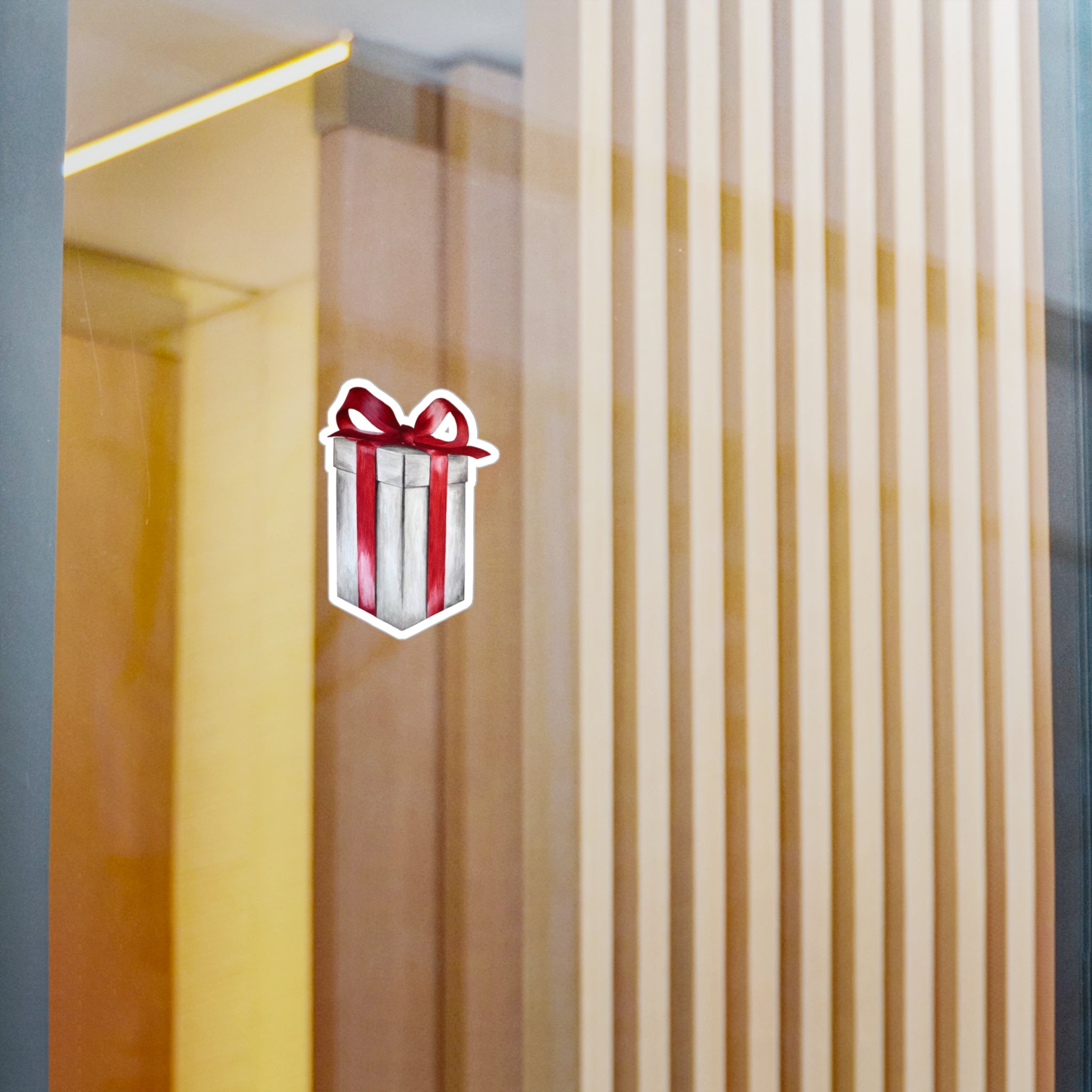 Present Kiss-Cut Vinyl Decals