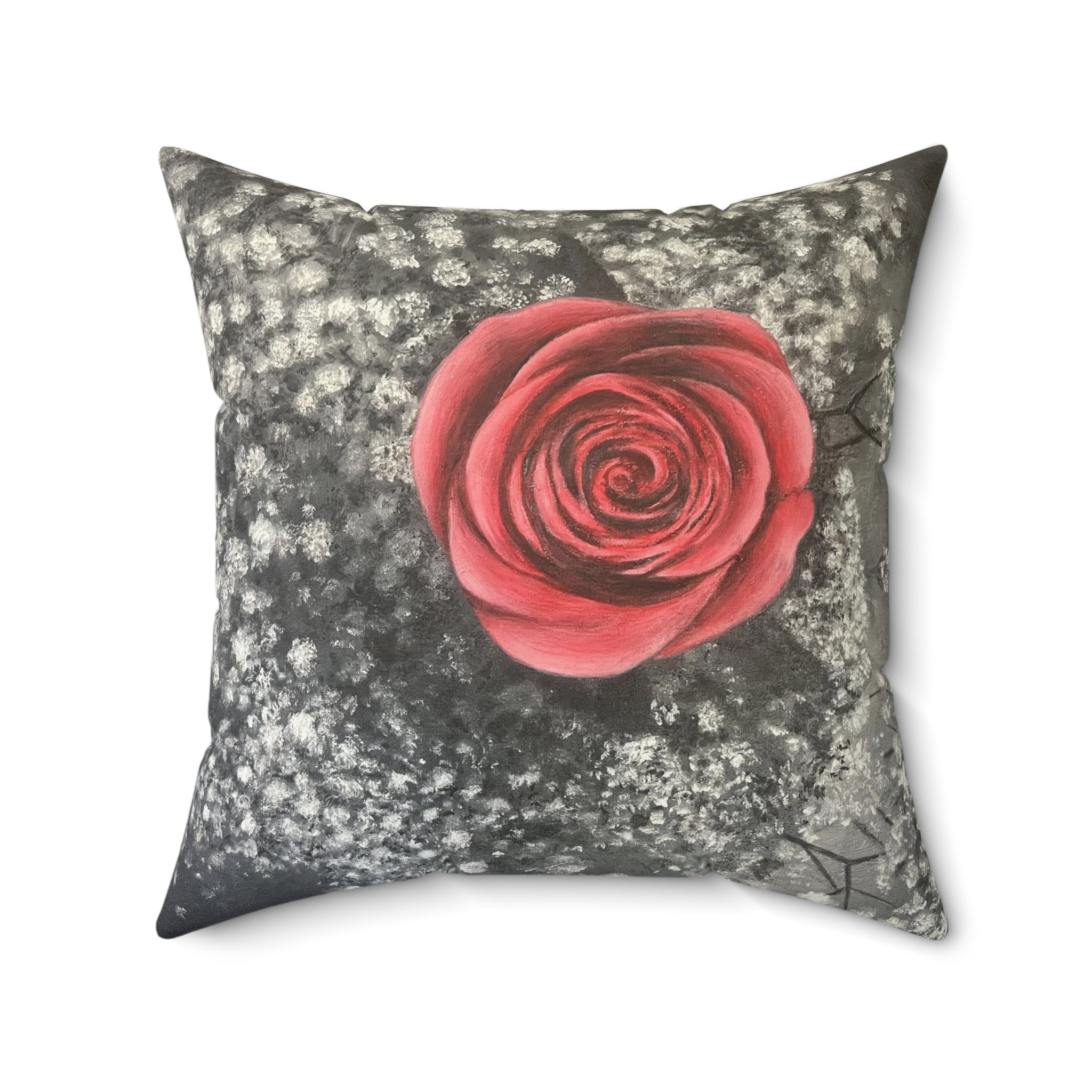 Artist Rose Accent Pillow