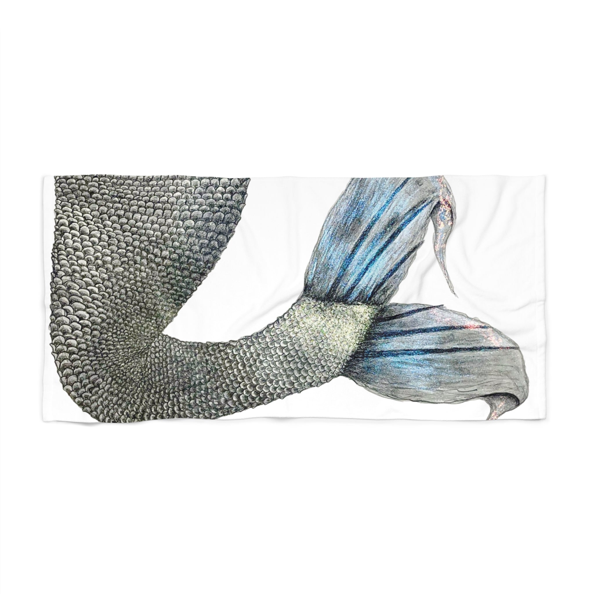 Mermaid #1 Third Edition Beach Towel