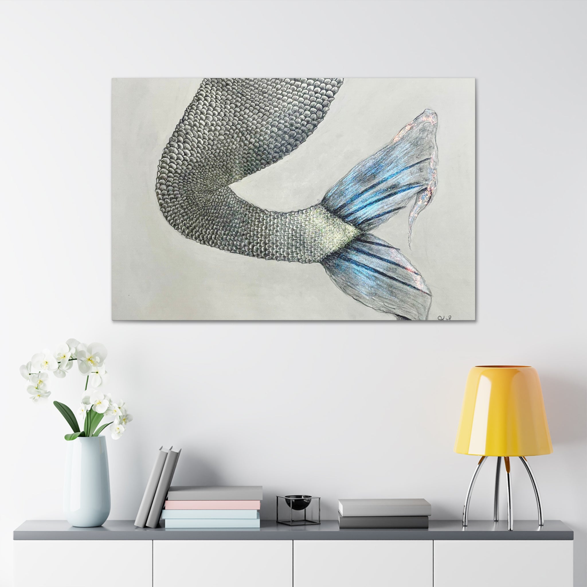 Mermaid #1 second Edition Canvas Gallery Wraps