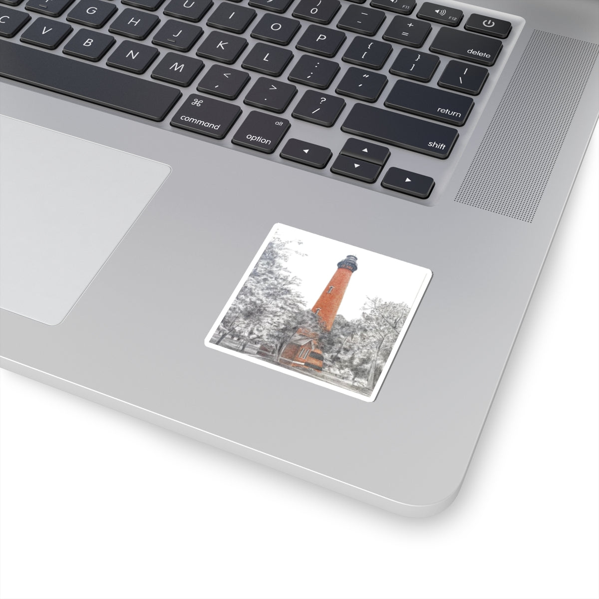 Currituck Lighthouse Kiss-Cut Stickers