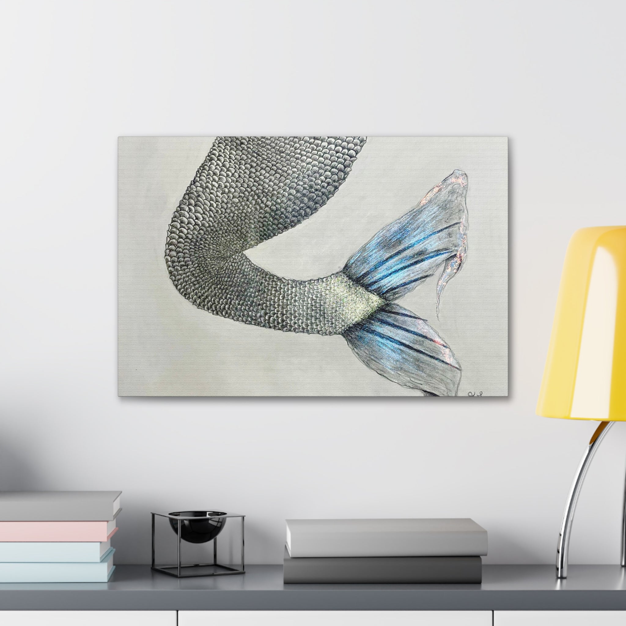 Mermaid #1 second Edition Canvas Gallery Wraps