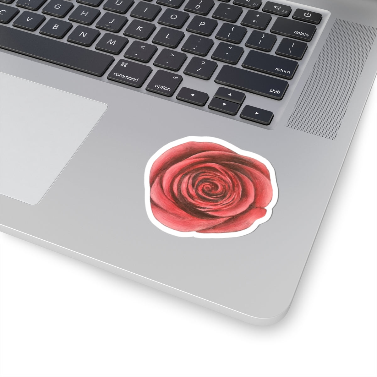 Artist Rose Kiss-Cut Stickers