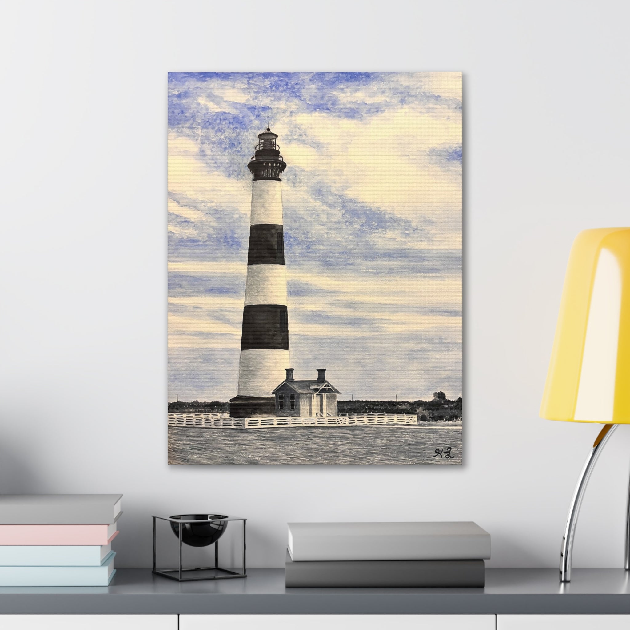 Bodie Island Lighthouse Canvas Gallery Wraps