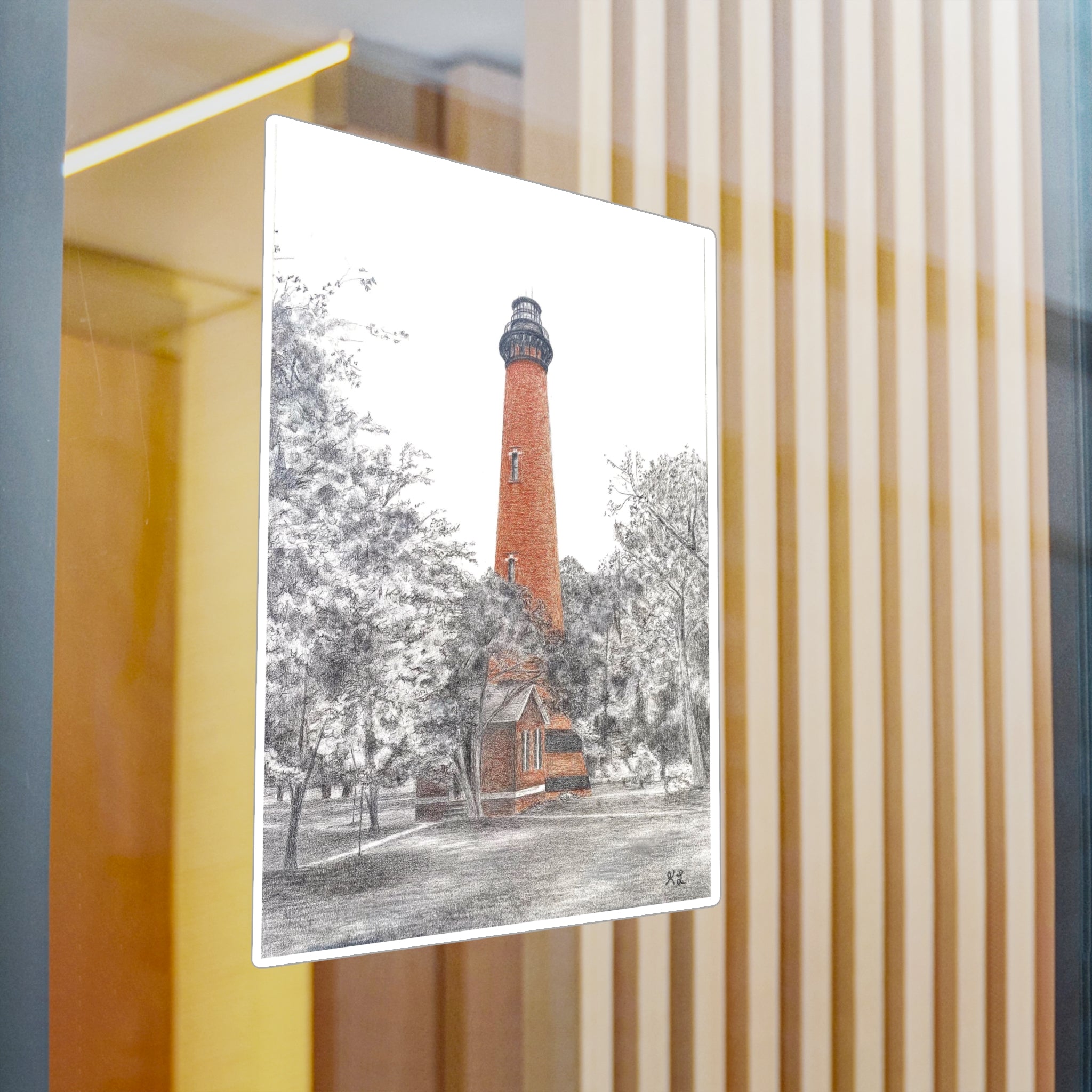Vinyl Decals (Currituck Lighthouse) UV/Water resist