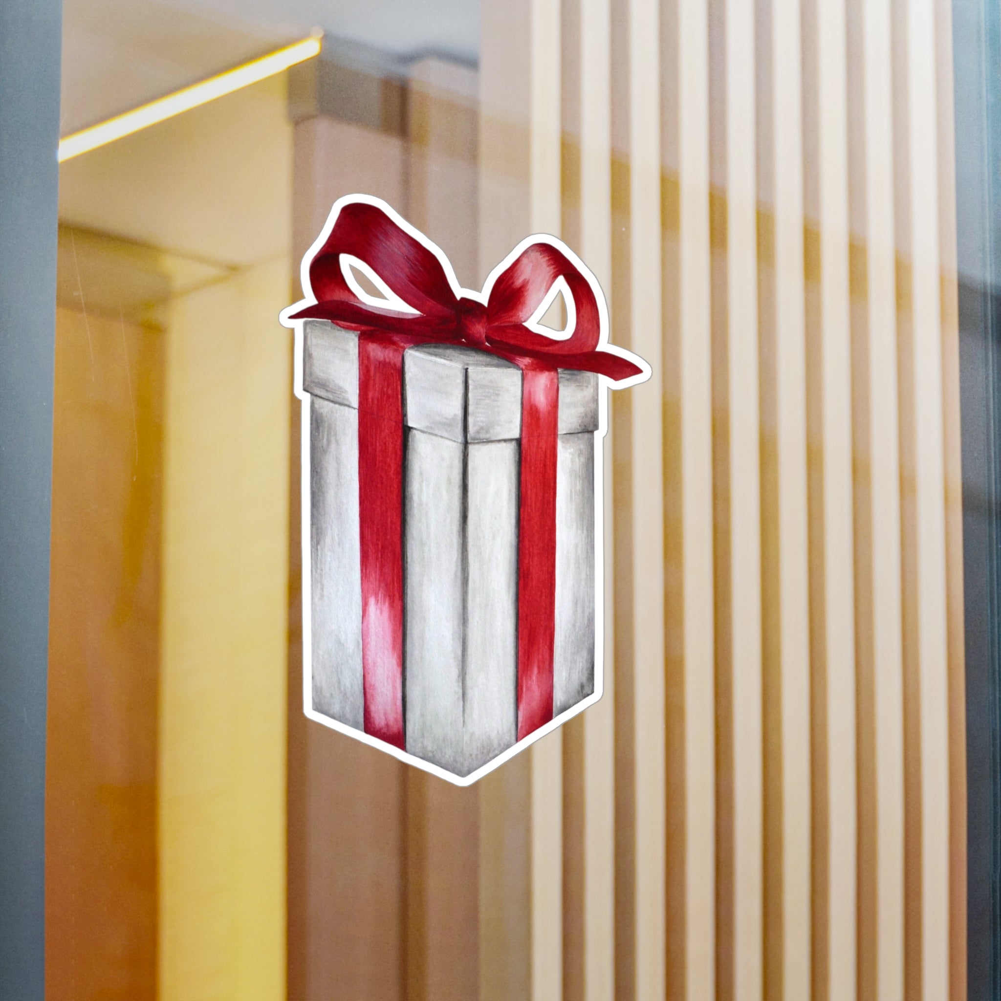 Present Kiss-Cut Vinyl Decals