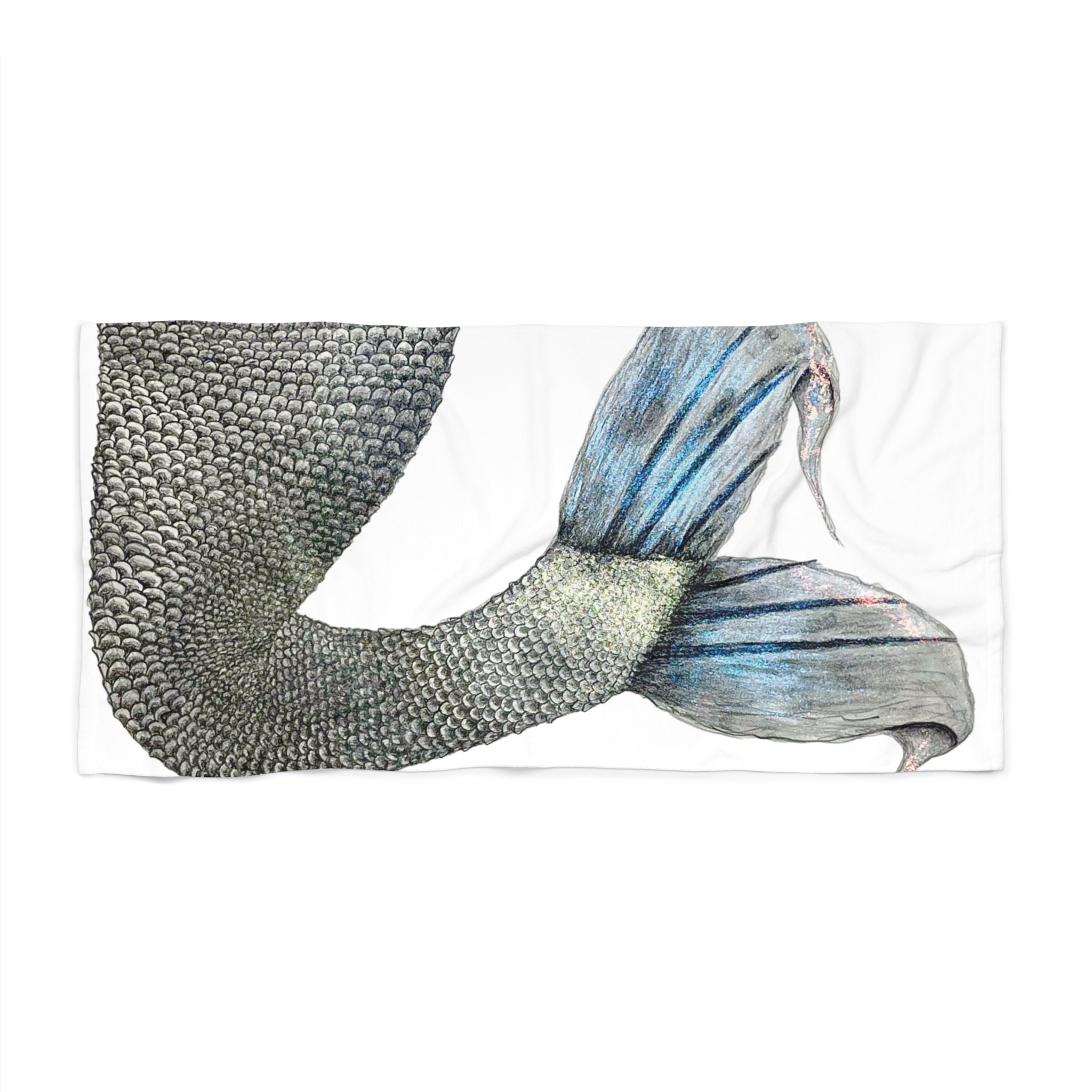 Mermaid #1 Third Edition Beach Towel