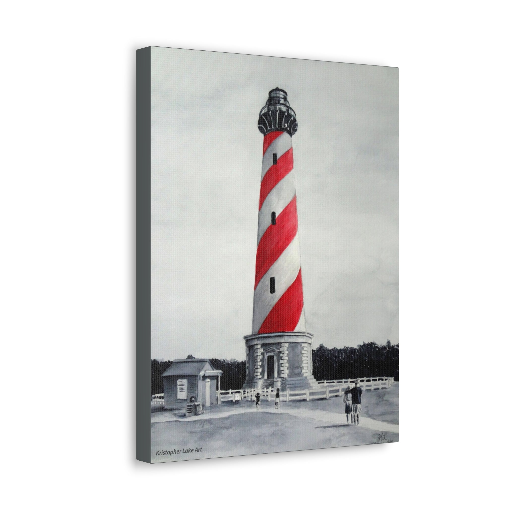 Hatteras Lighthouse (Surreal) Canvas Gallery Wraps