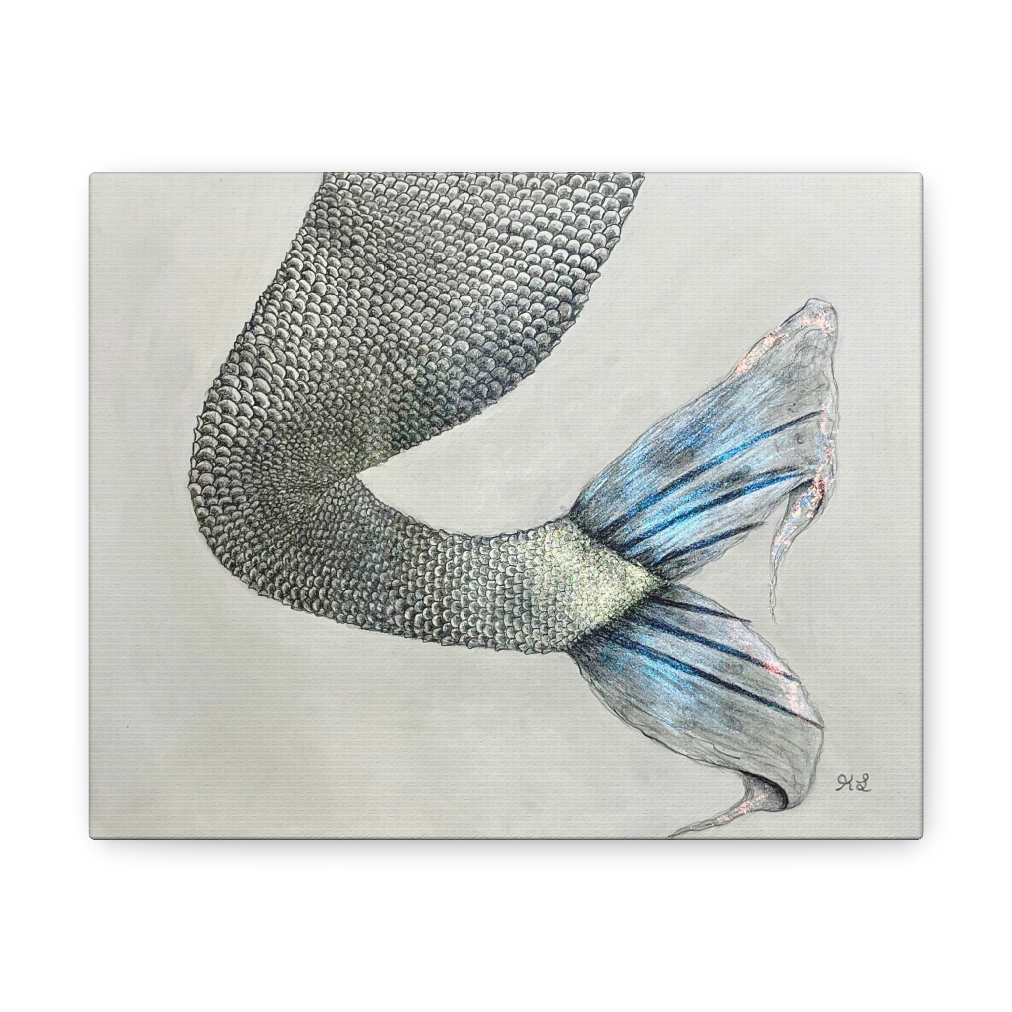 Mermaid #1 second Edition Canvas Gallery Wraps