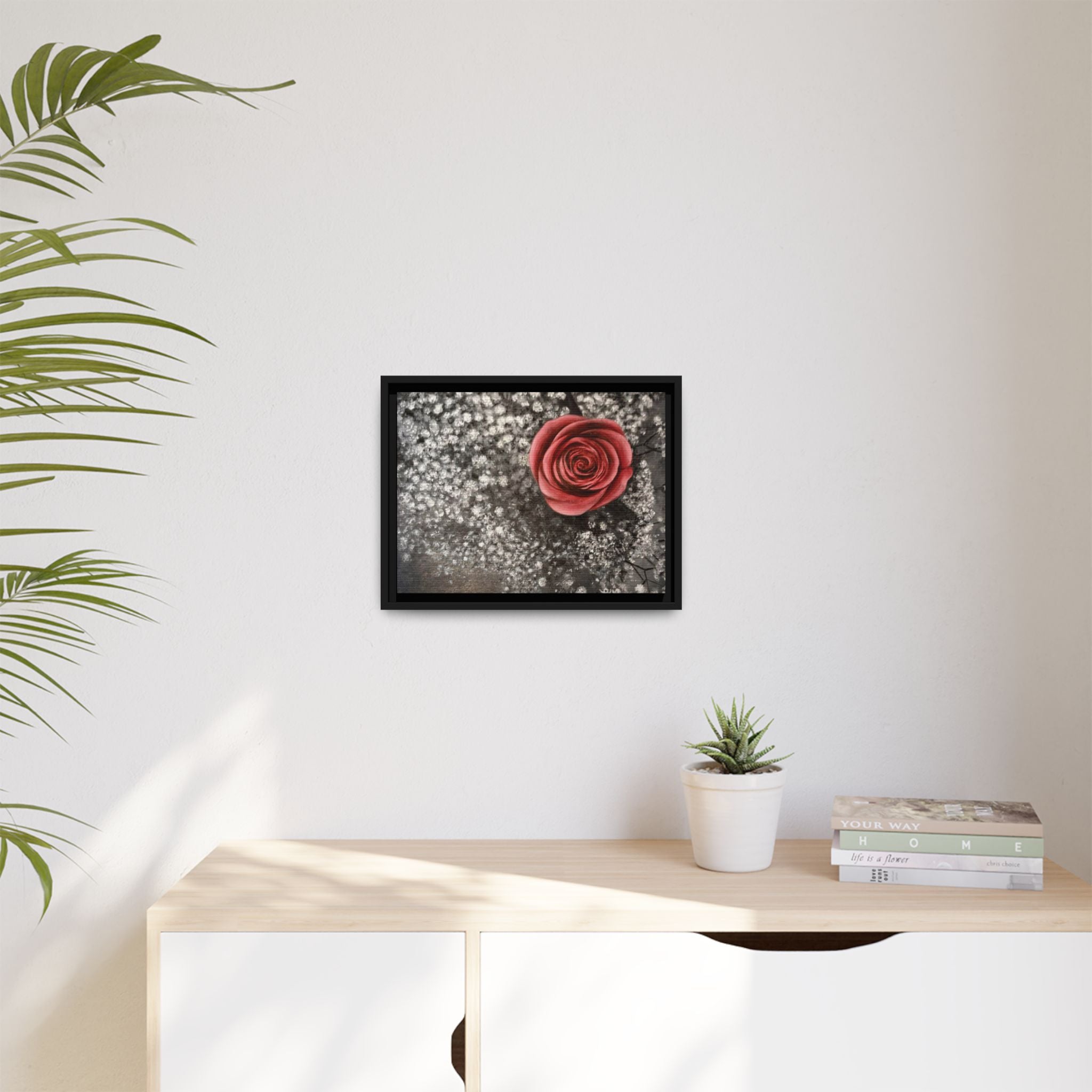 Artist Rose Wall Print