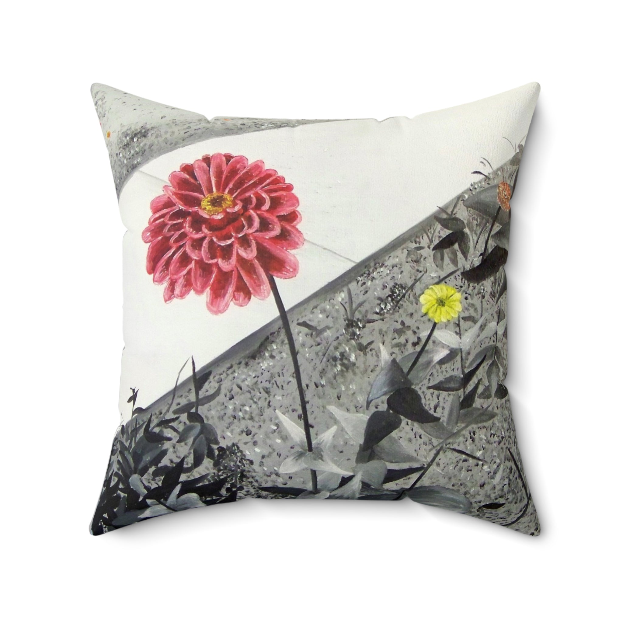 A nights dream oil painting Square Pillow