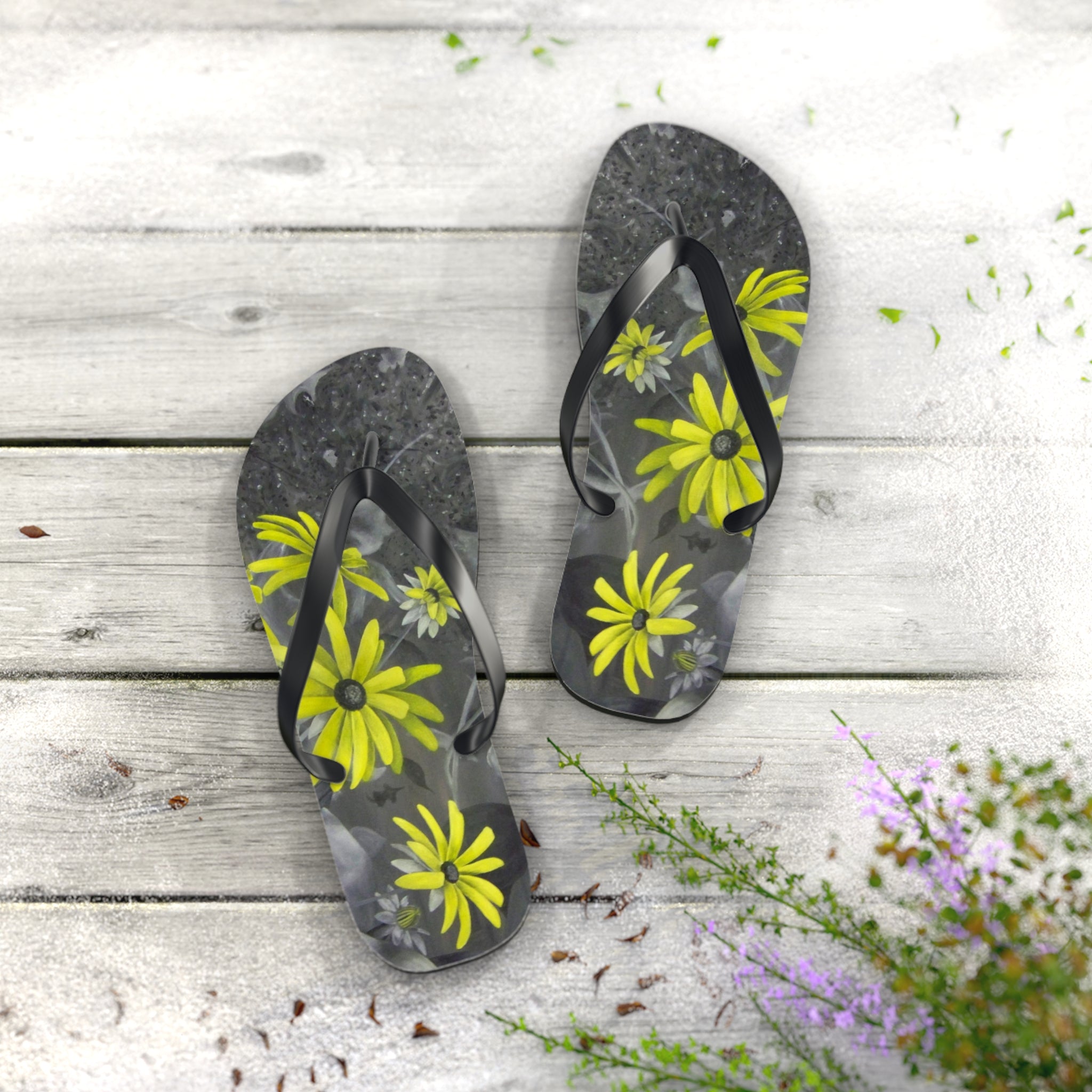 Le' Daisy Flip Flops