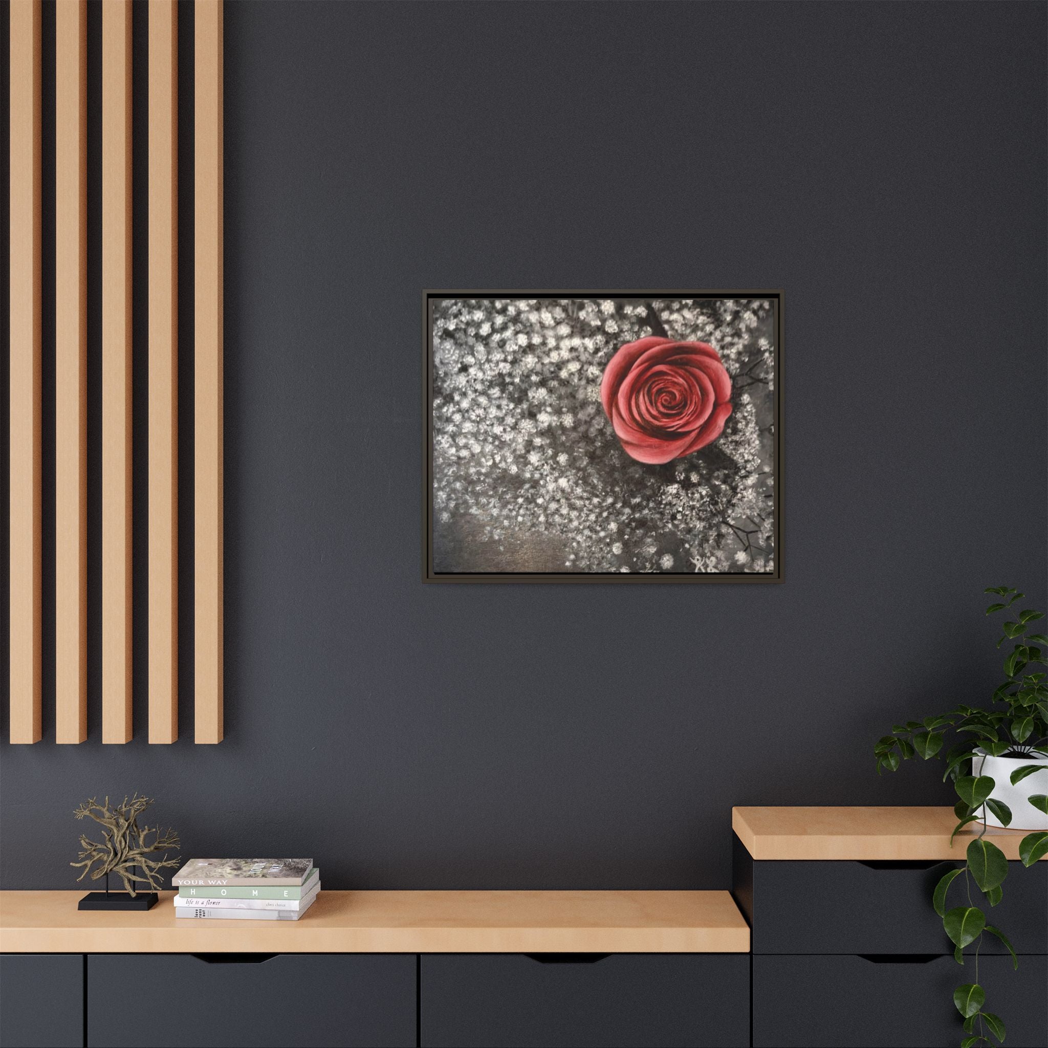 Artist Rose Wall Print