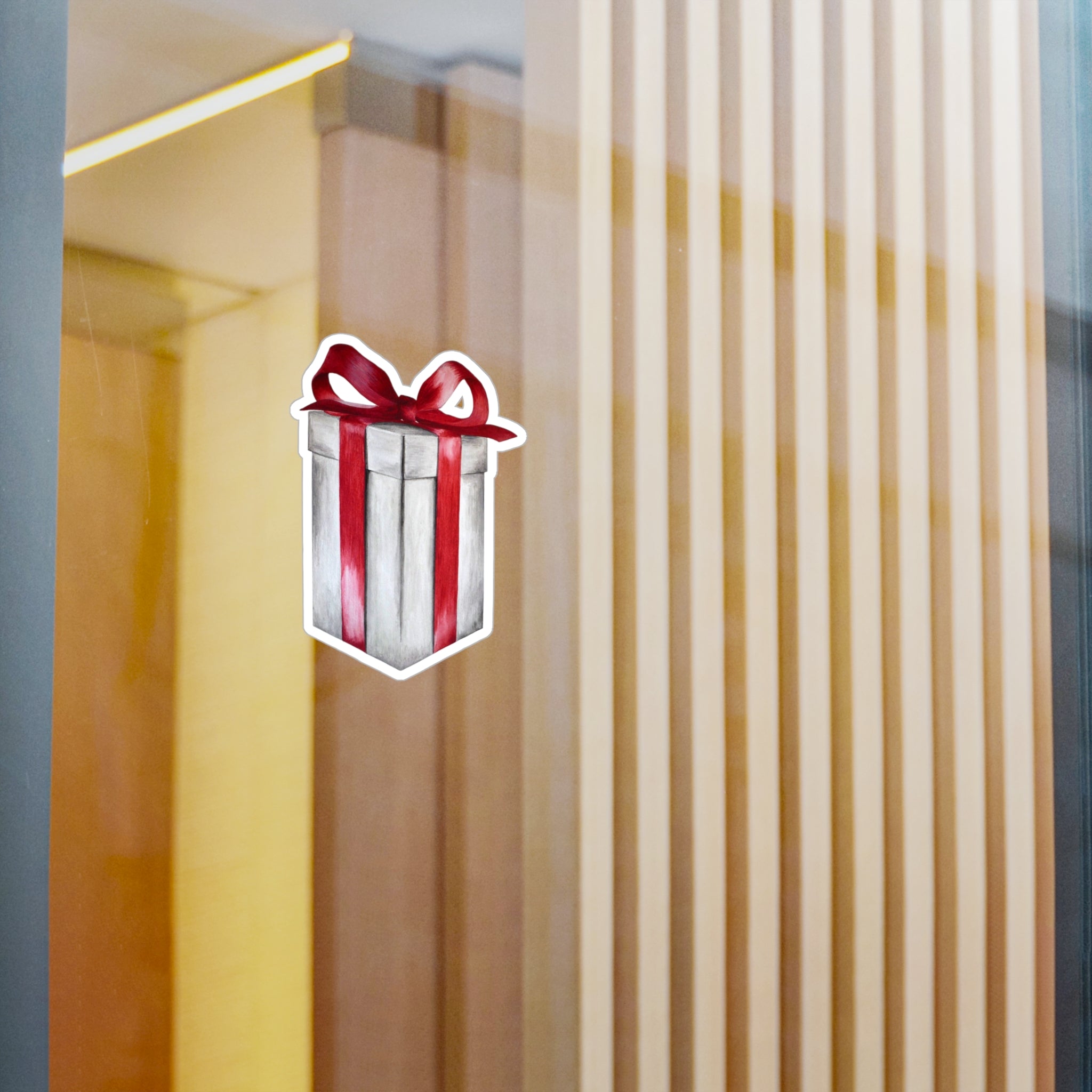 Present Kiss-Cut Vinyl Decals