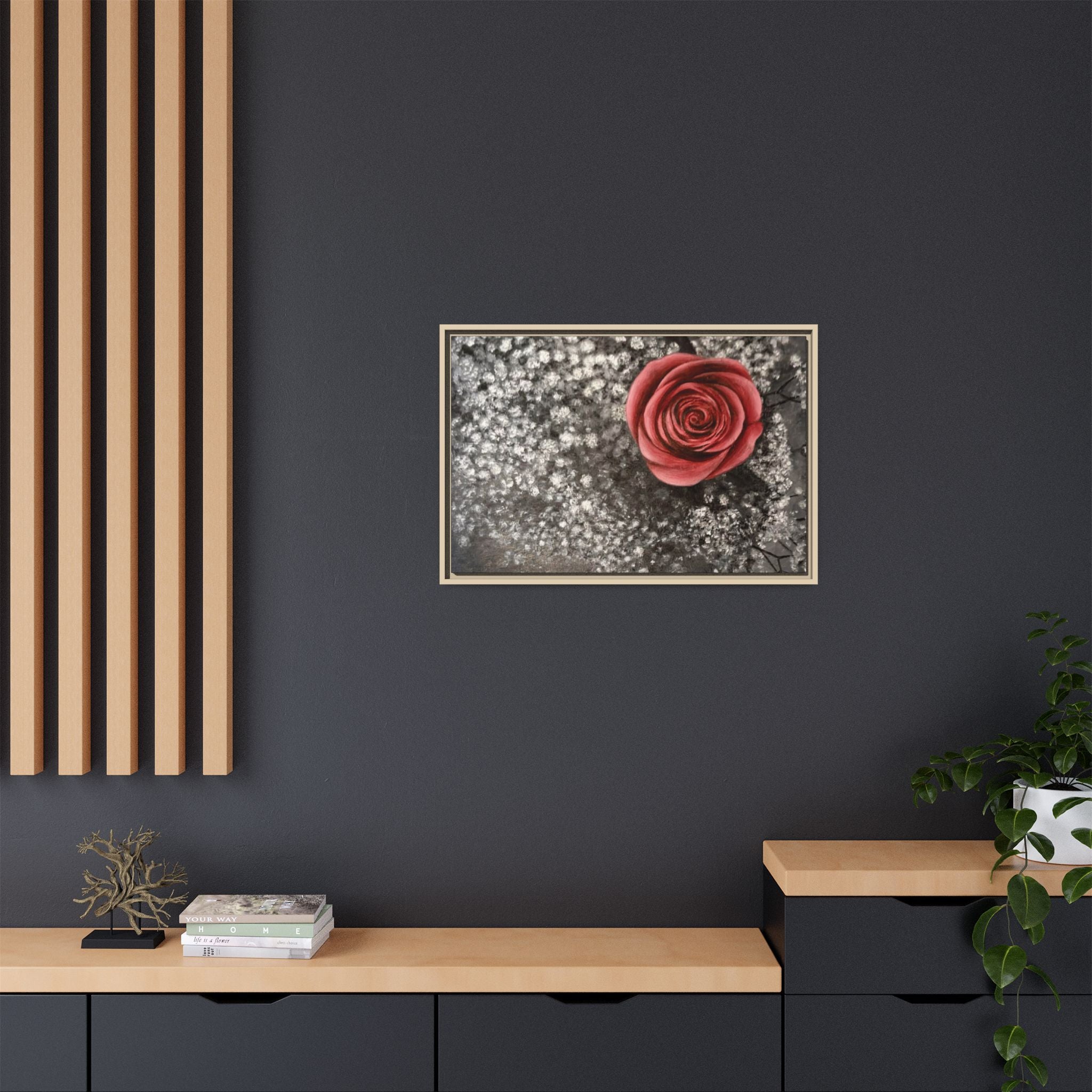 Artist Rose Wall Print