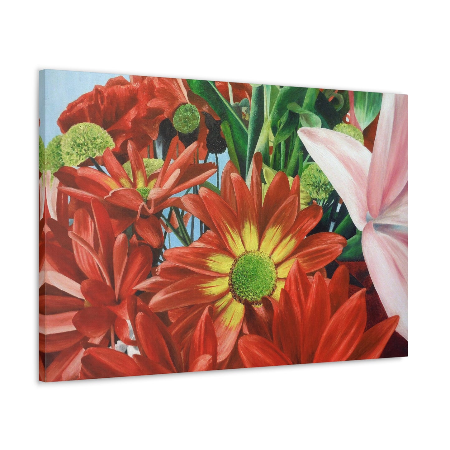 Gallery Print of the Original Oil Painting "Bunch Of Flowers"