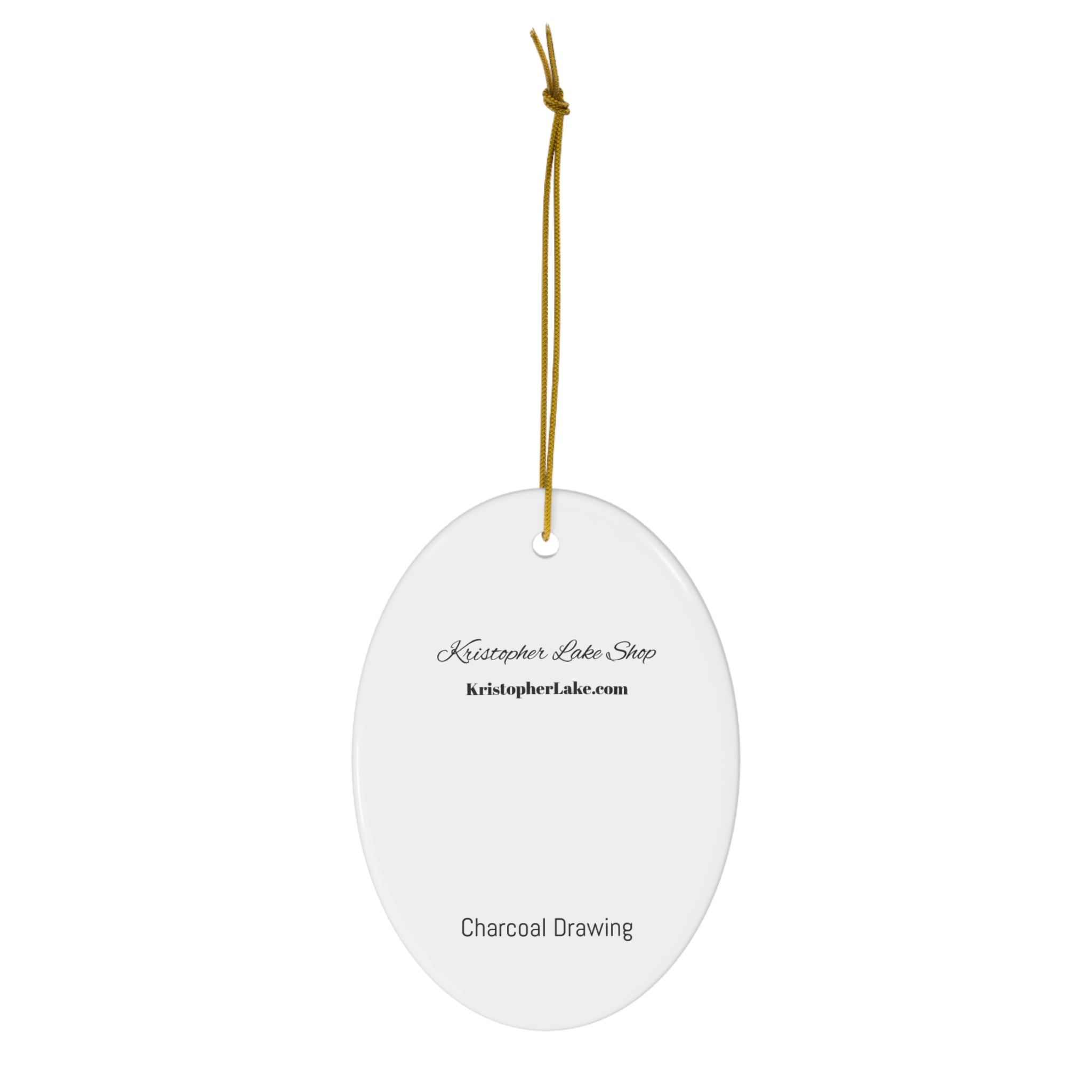 OBX Welk Shell Ceramic Ornament, Signature Collection