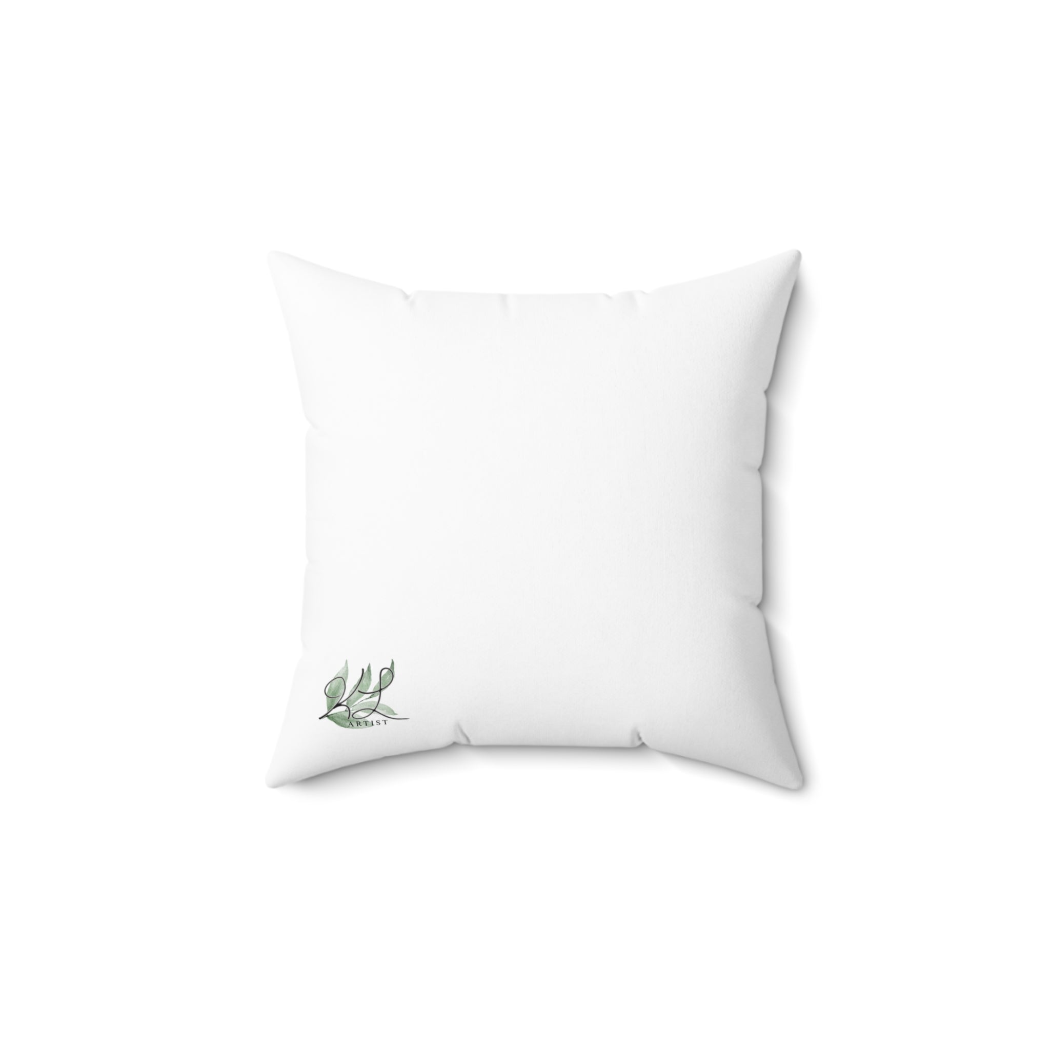 Le' Daisy oil painting square pillow