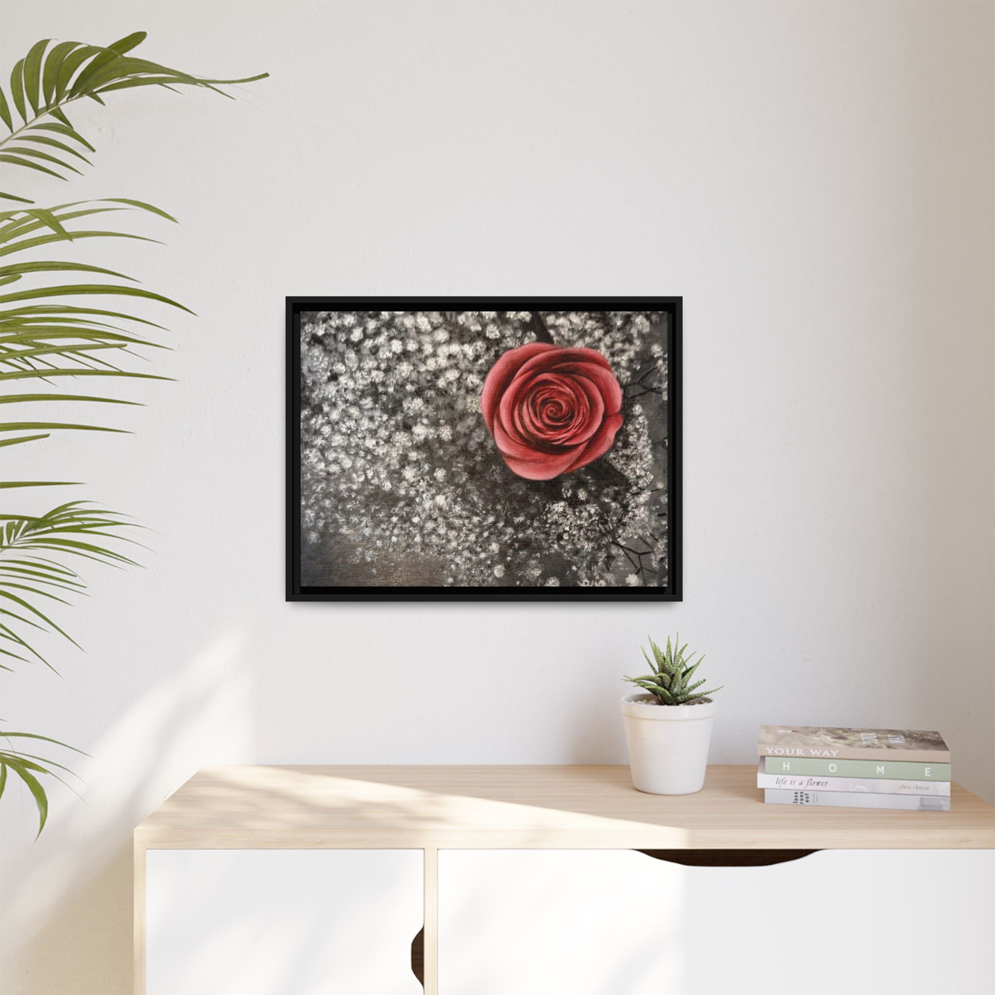 Artist Rose Wall Print