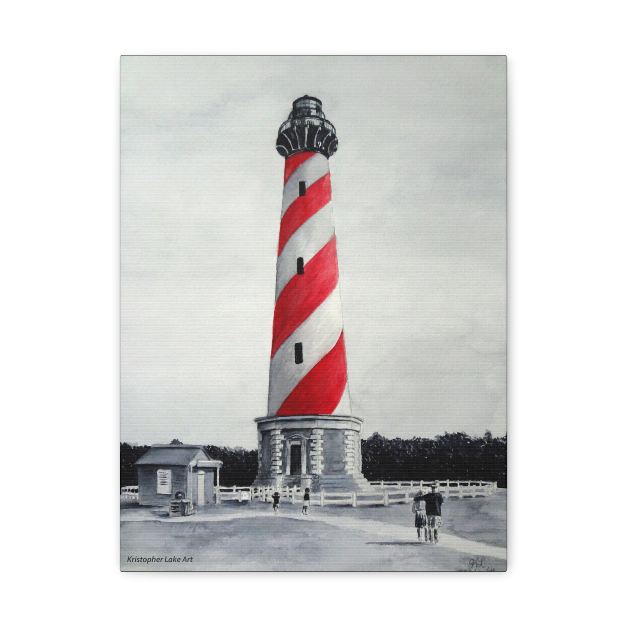 Hatteras Lighthouse (Surreal) Canvas Gallery Wraps