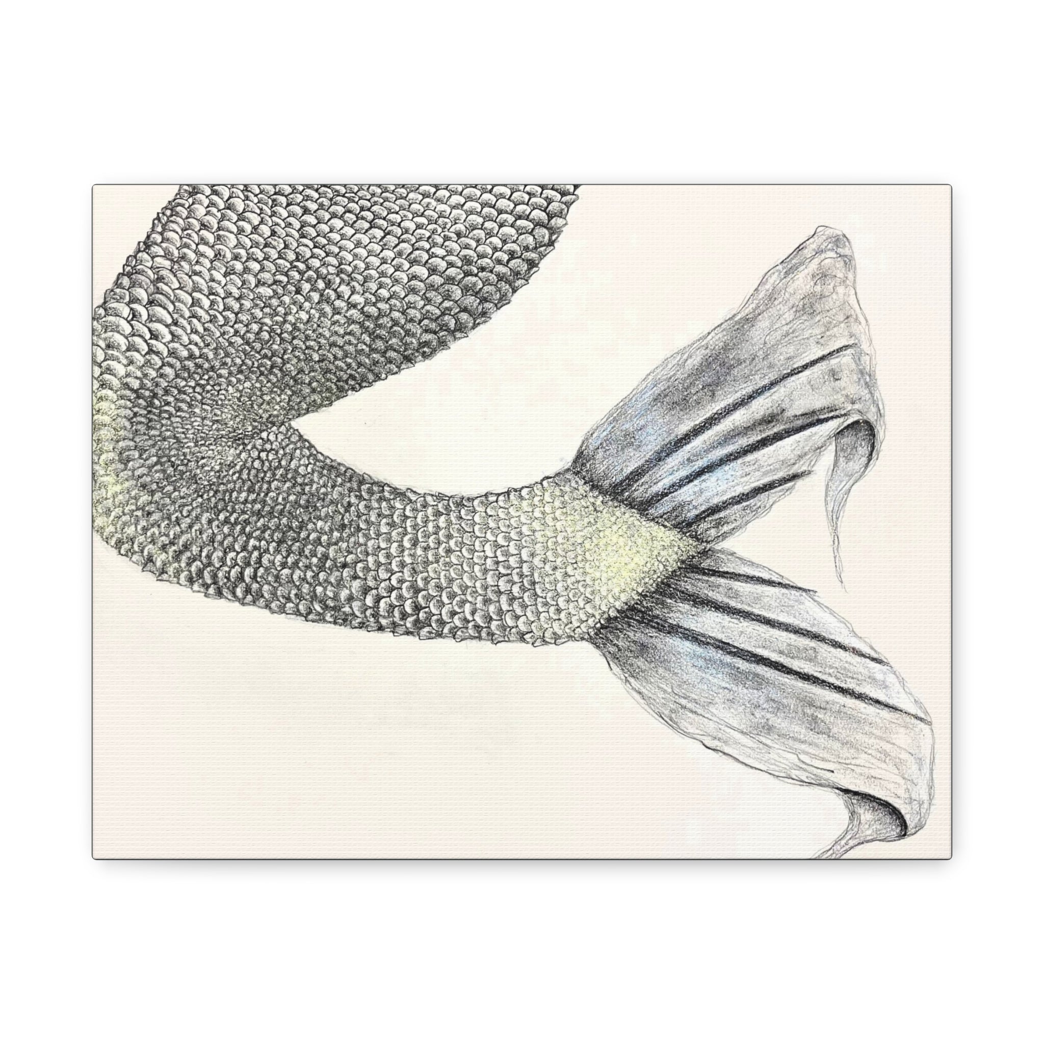 Mermaid #1 Third Edition Canvas Gallery Wraps