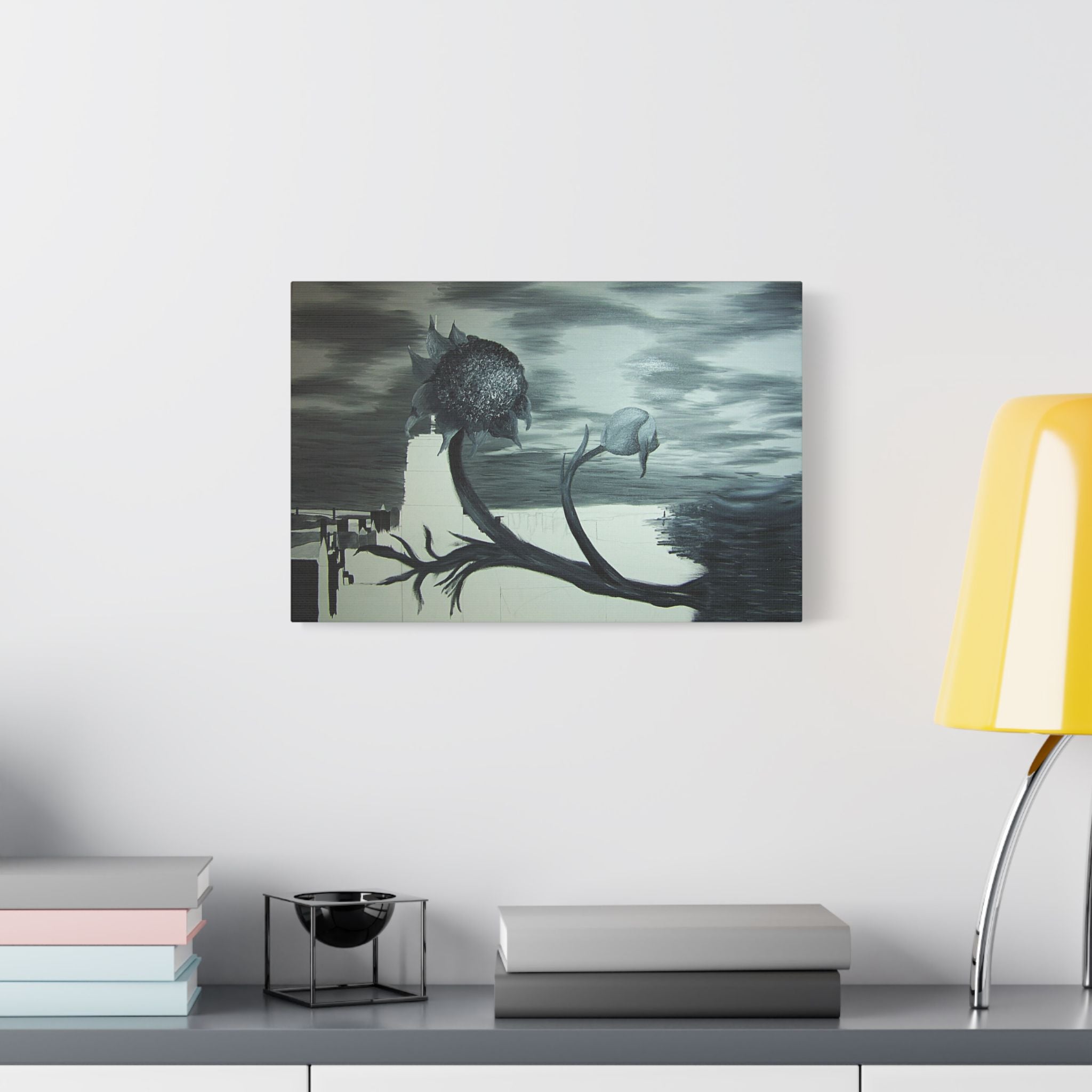 Tri- State Flower Canvas wall art