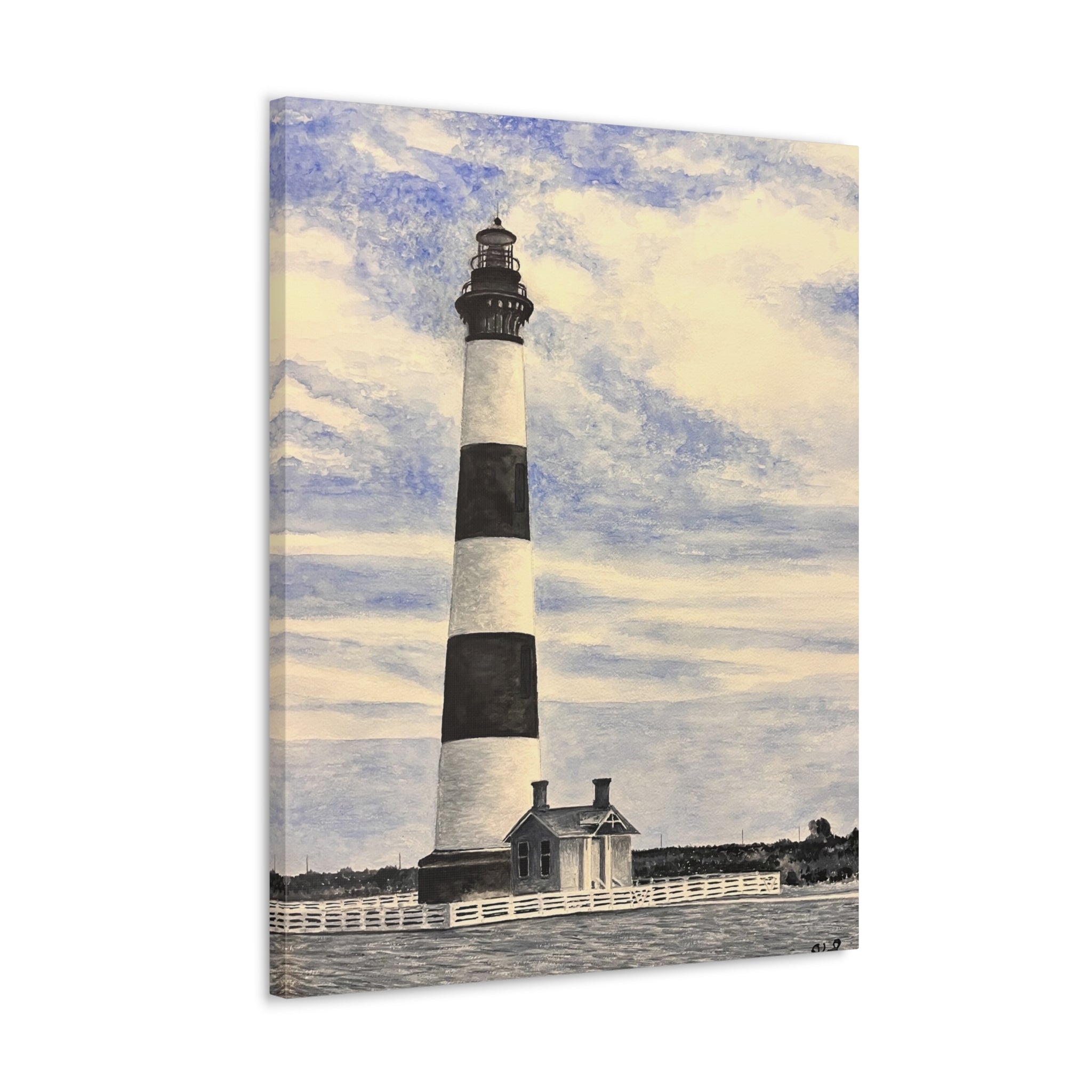 Bodie Island Lighthouse Canvas Gallery Wraps