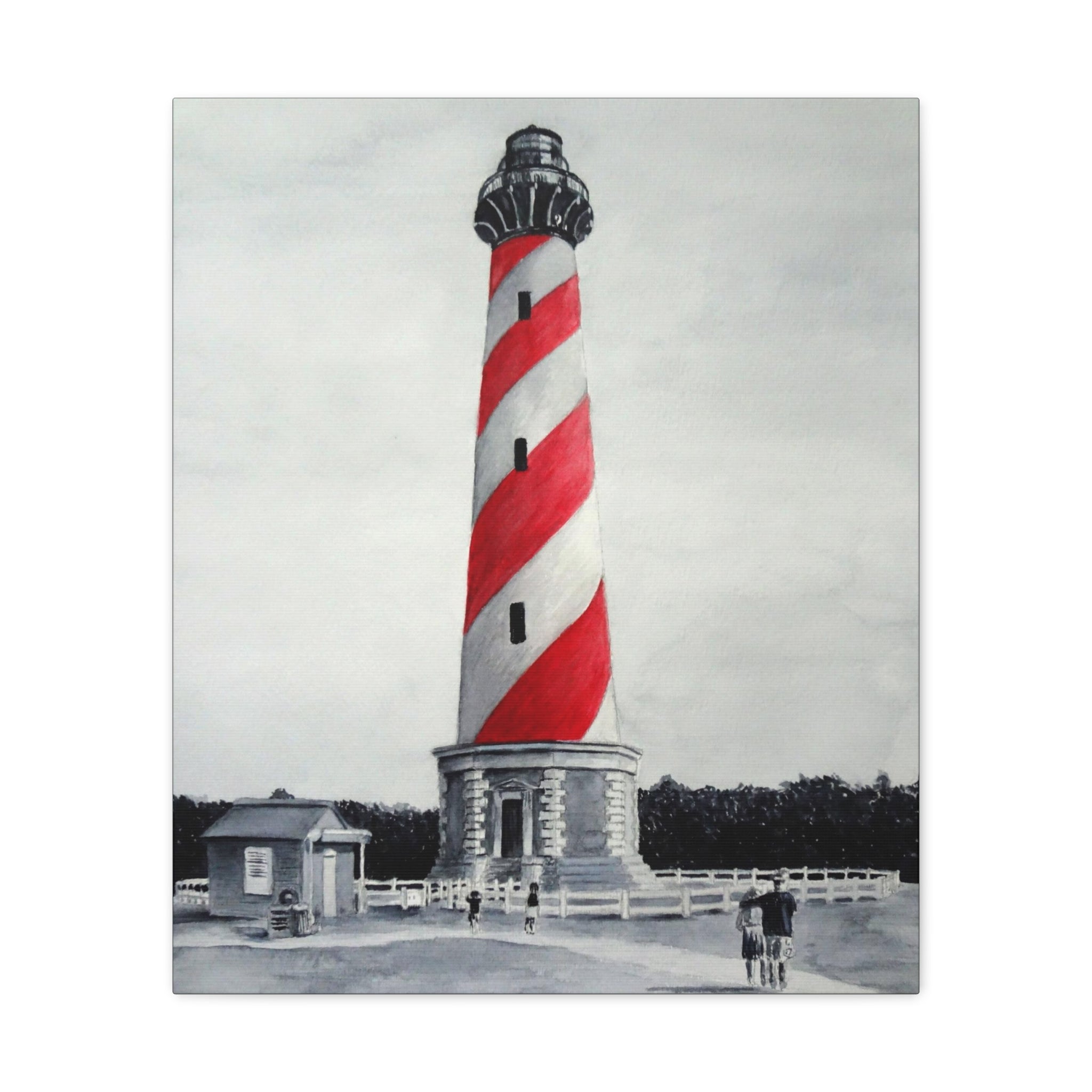 Hatteras Lighthouse (Surreal) Canvas Gallery Wraps