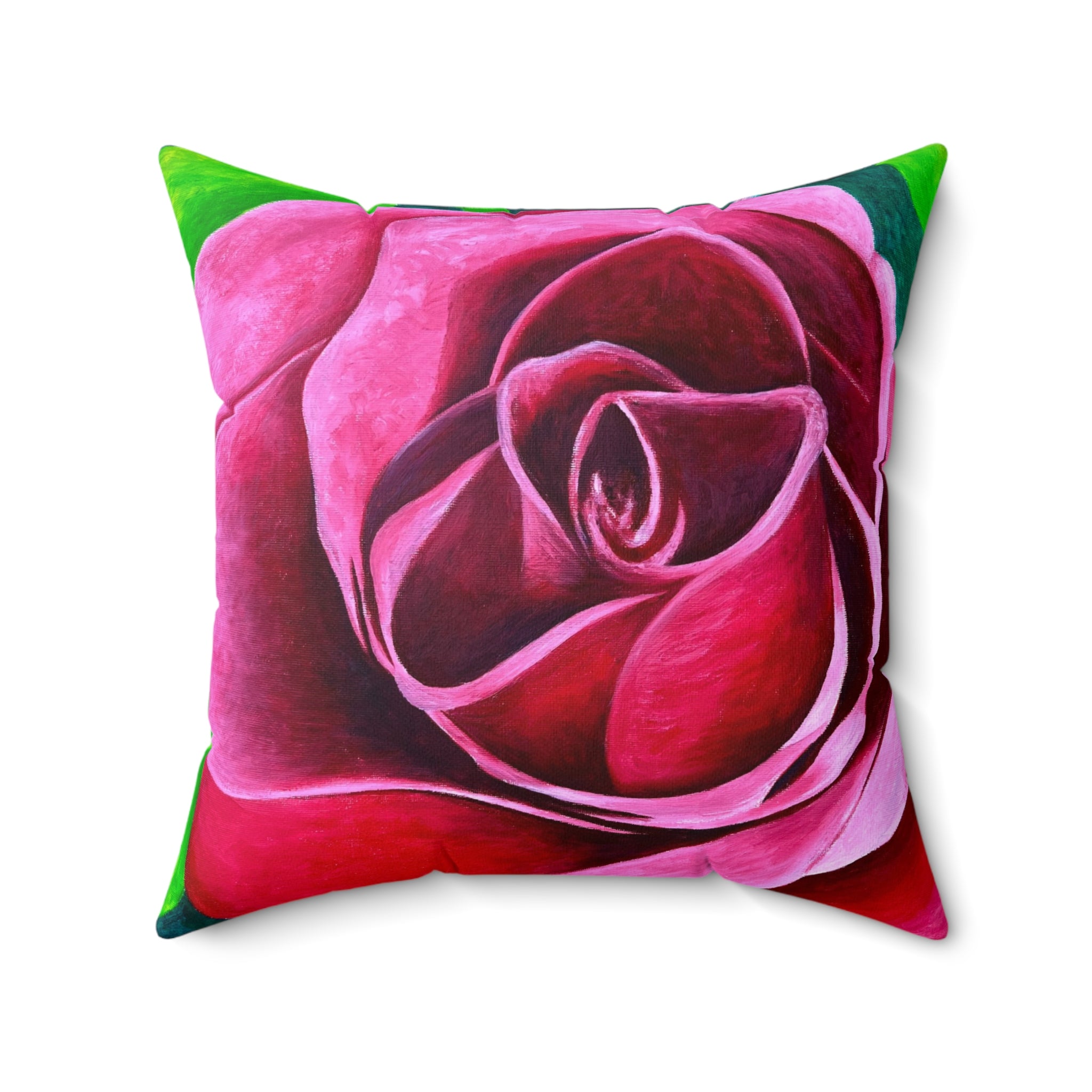 Second Rose Square Pillow
