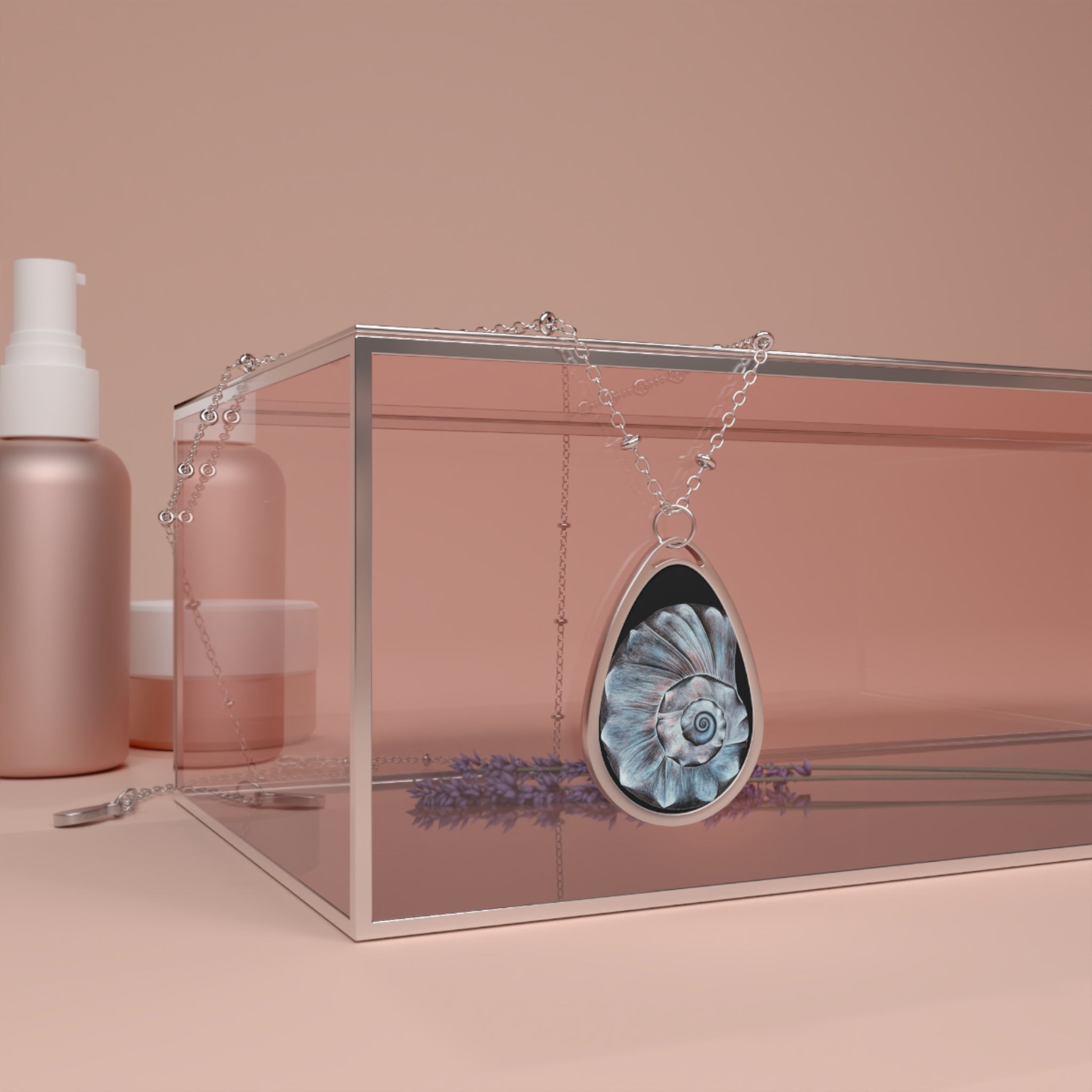 OBX Welk Shell Oval Necklace