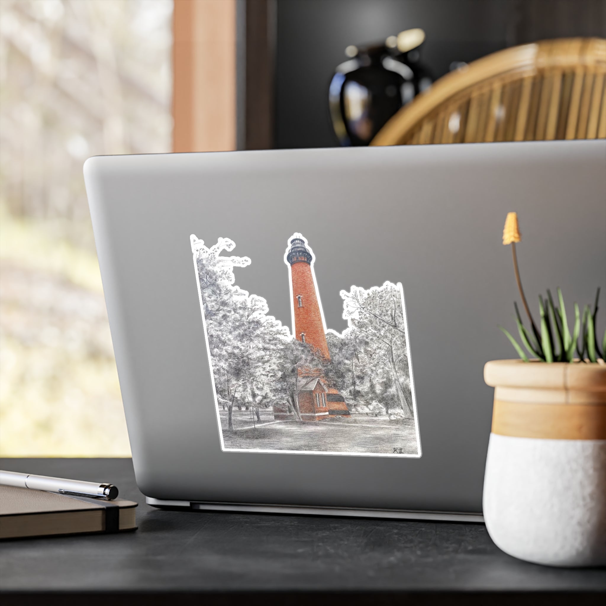 Currituck Lighthouse Vinyl Decals