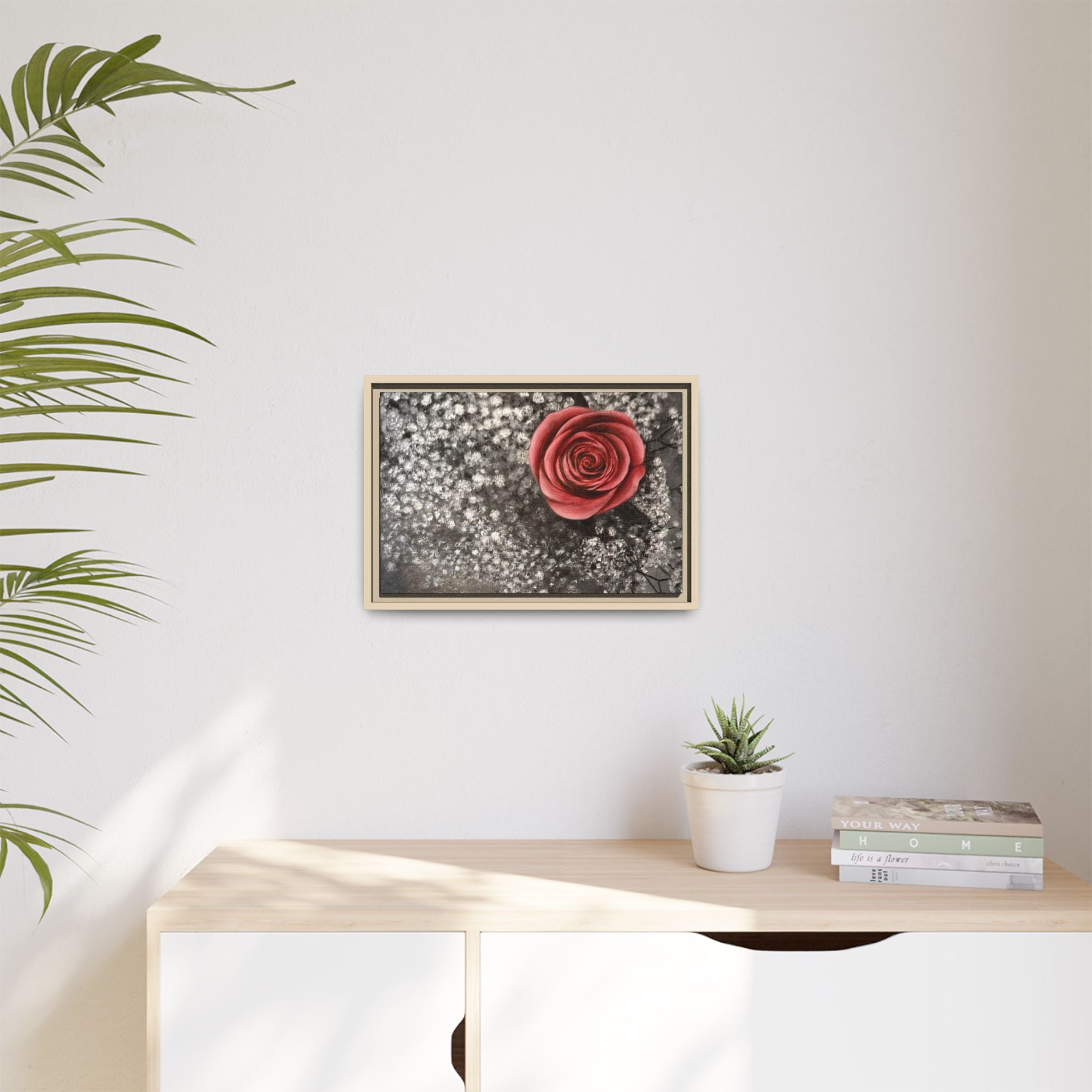 Artist Rose Wall Print