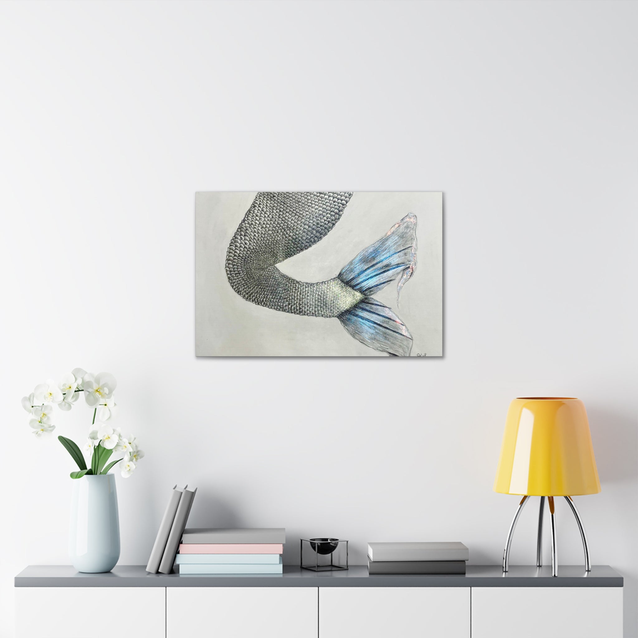 Mermaid #1 second Edition Canvas Gallery Wraps