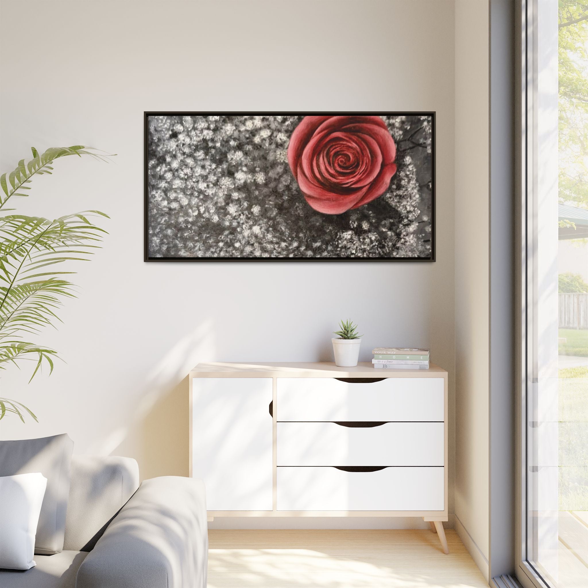 Artist Rose Wall Print