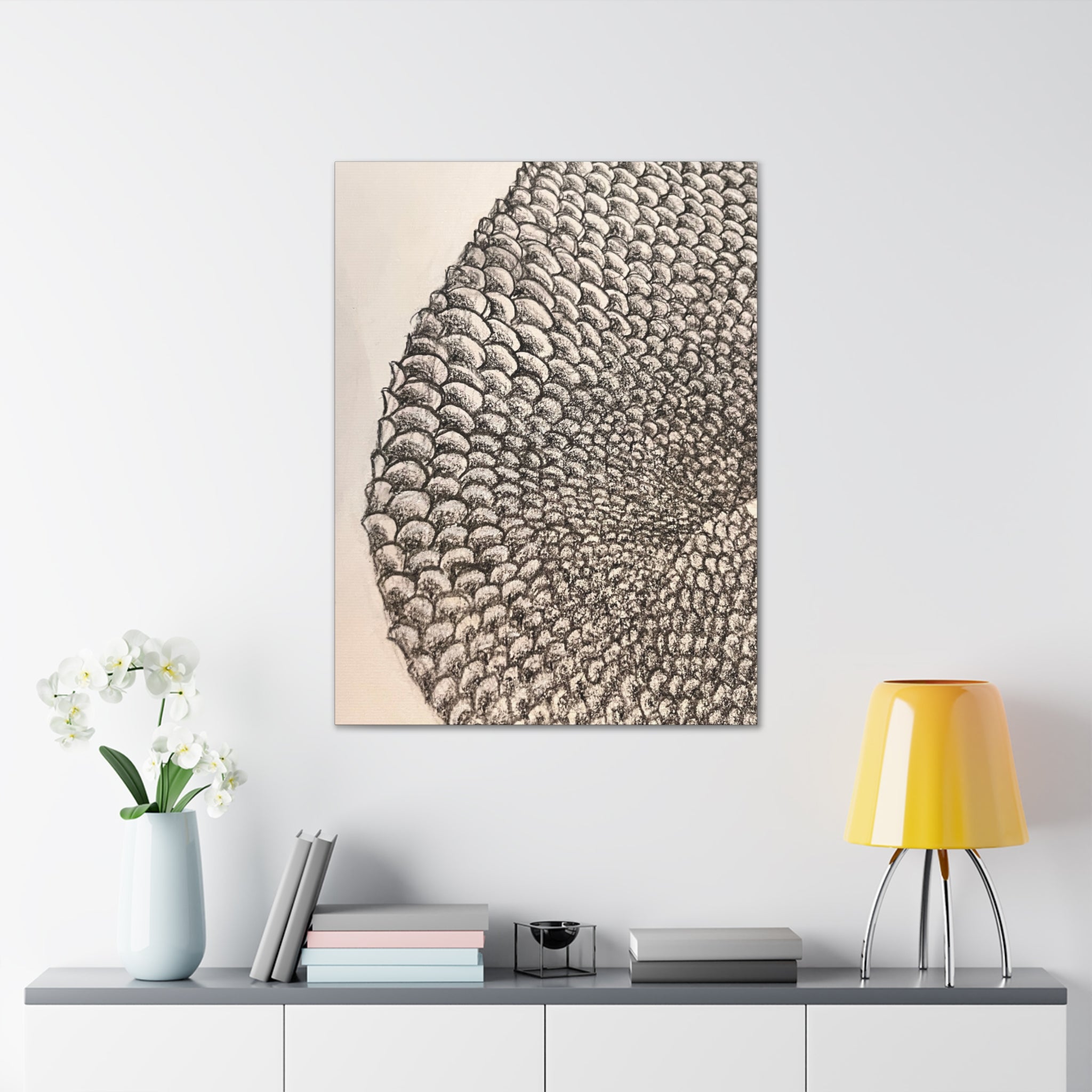 Mermaid Scales Canvas Gallery Wraps