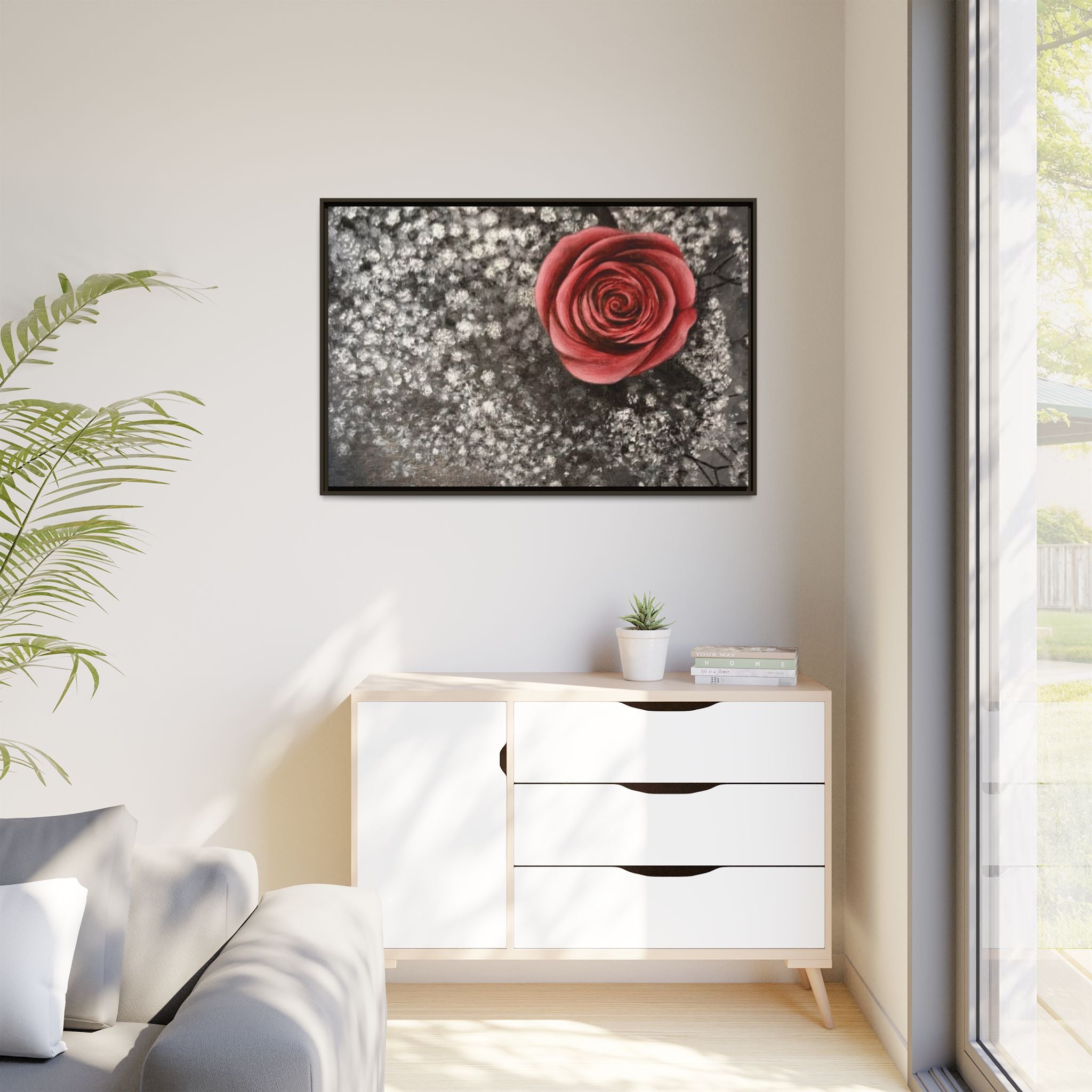 Artist Rose Wall Print