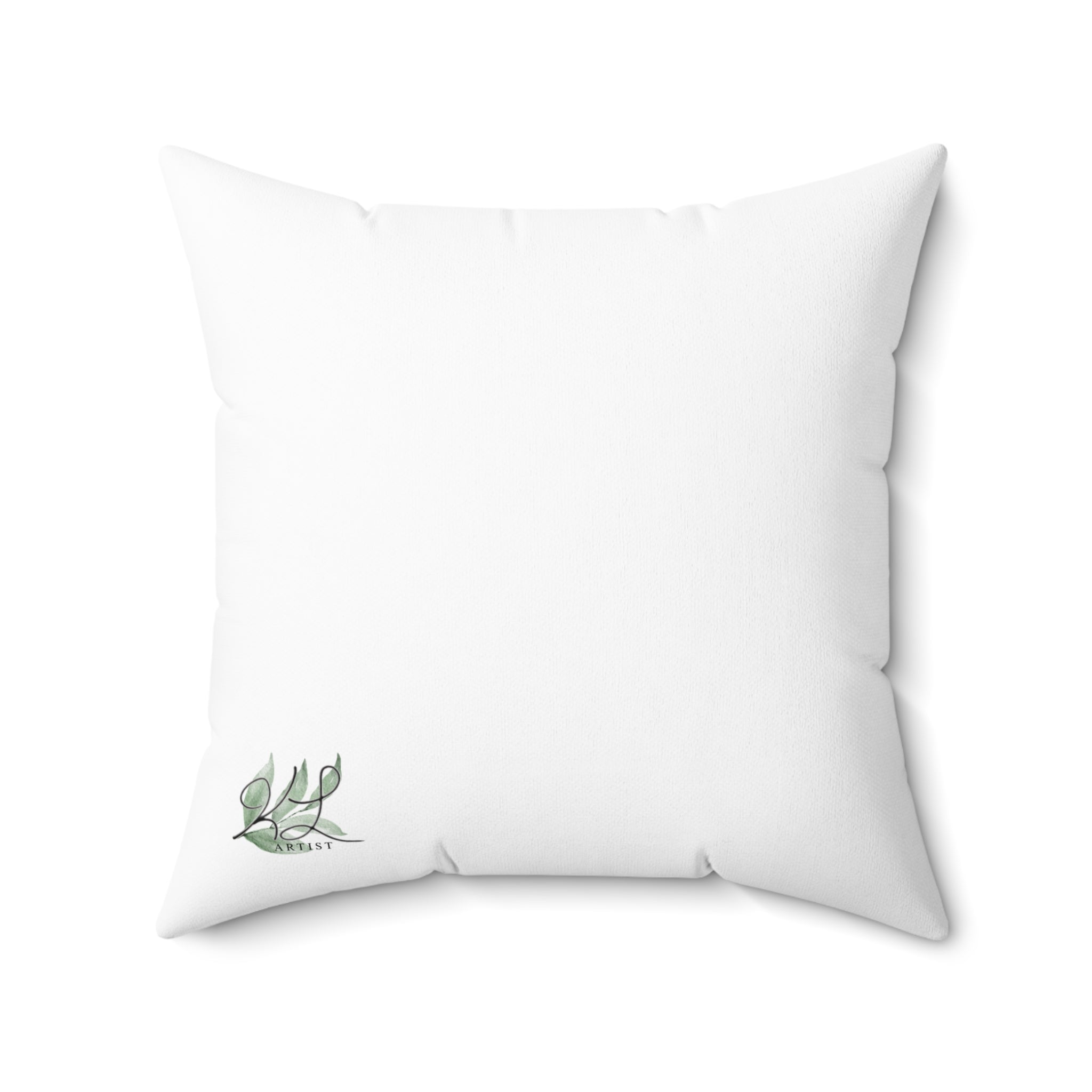 Le' Daisy oil painting square pillow