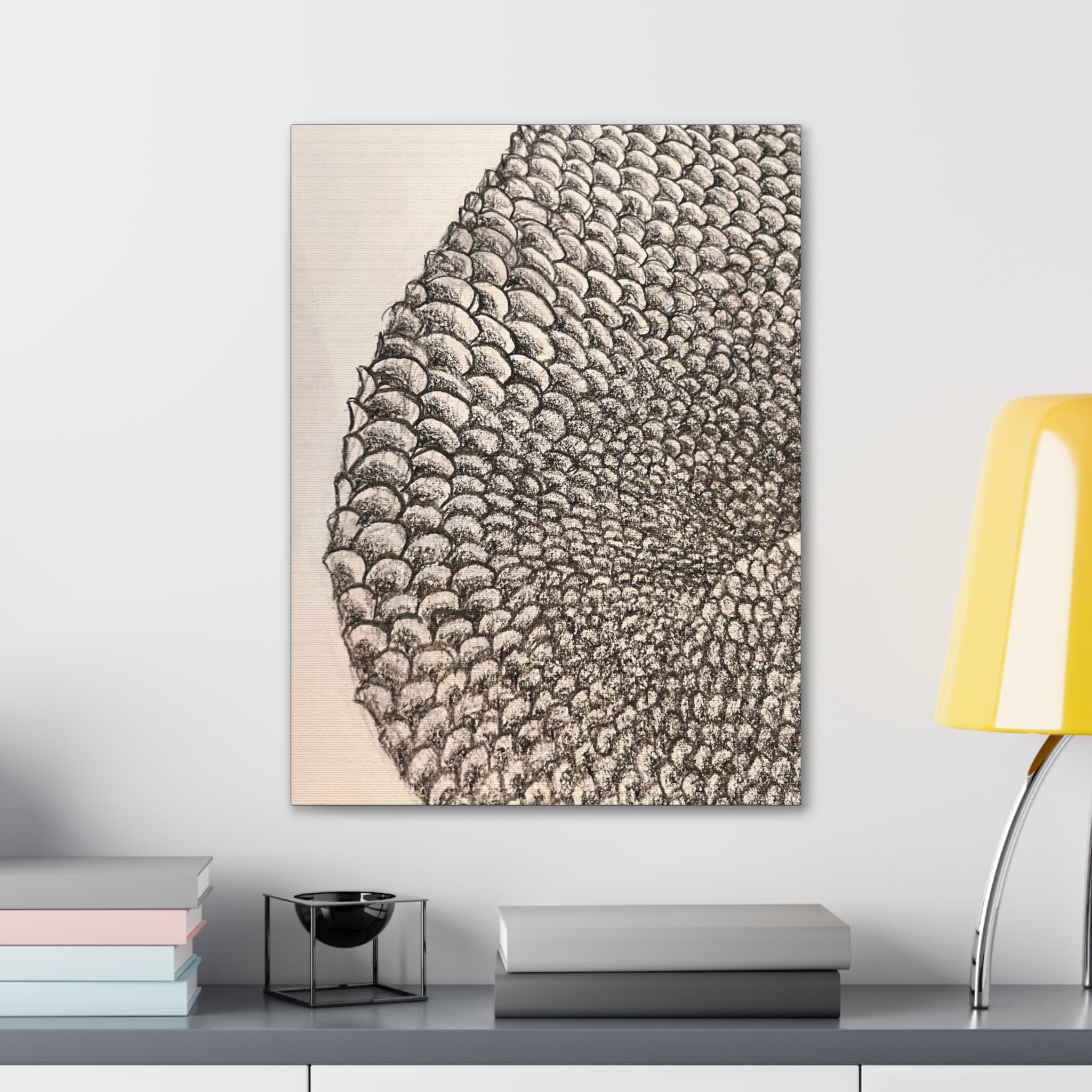 Mermaid Scales Canvas Gallery Wraps