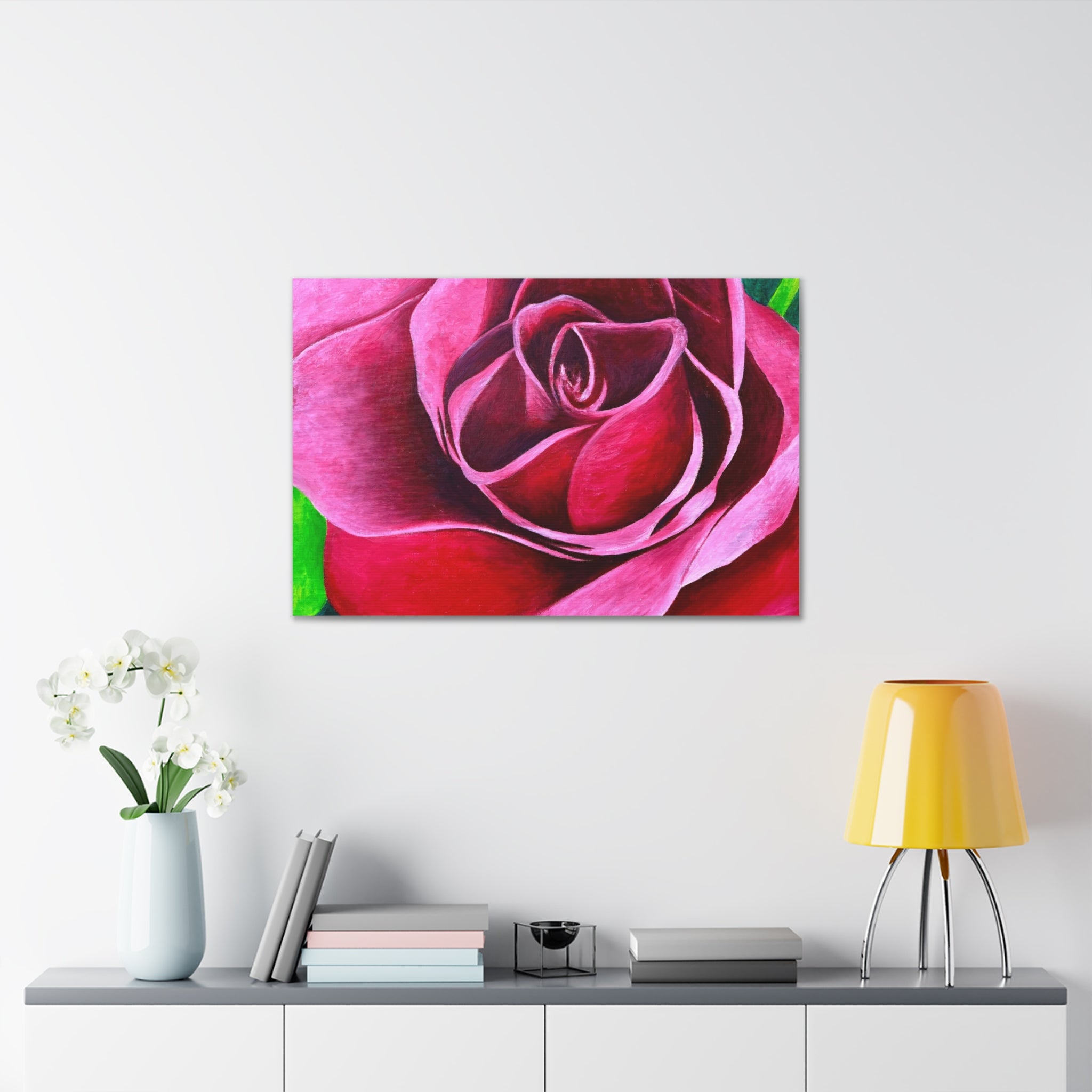 Second Rose Canvas Gallery Wall Art