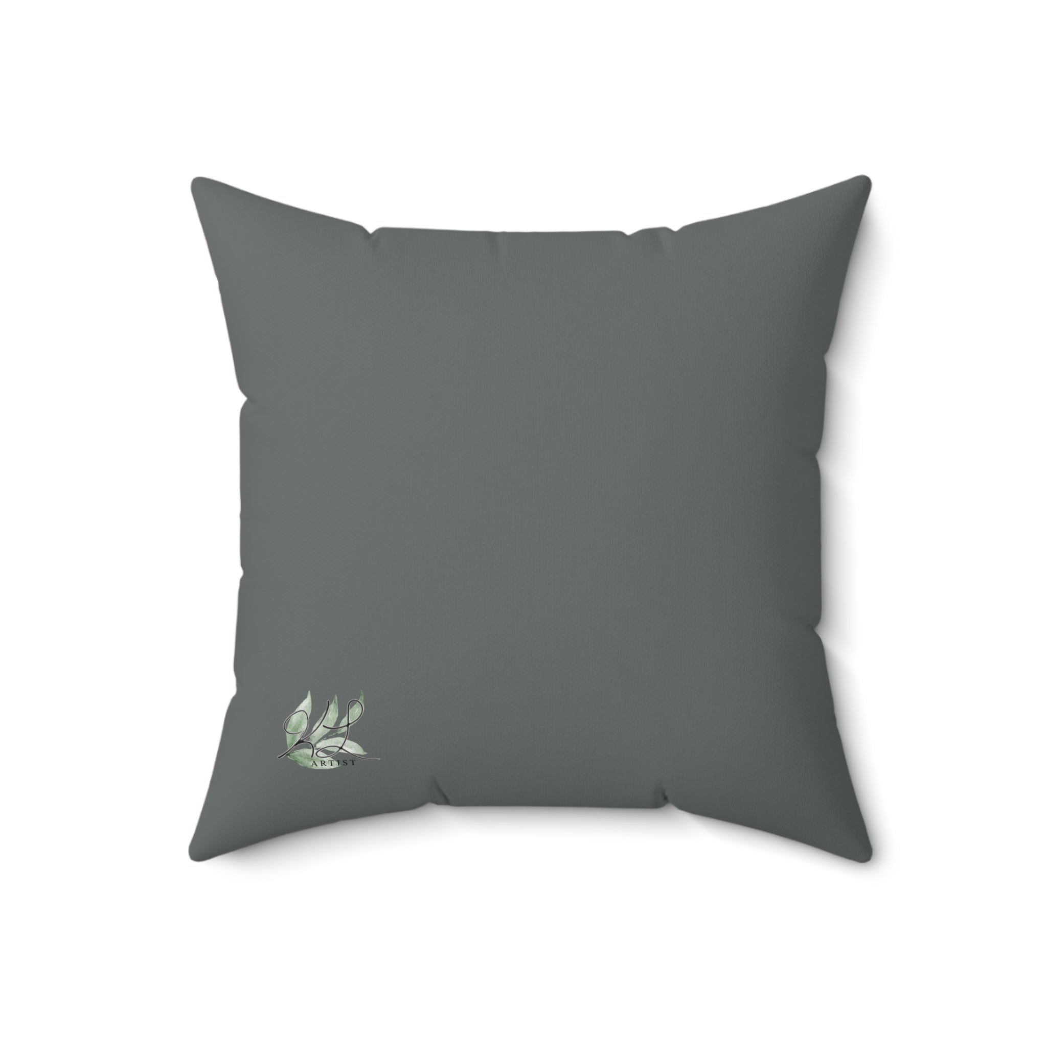 Growth Flower Square Pillow