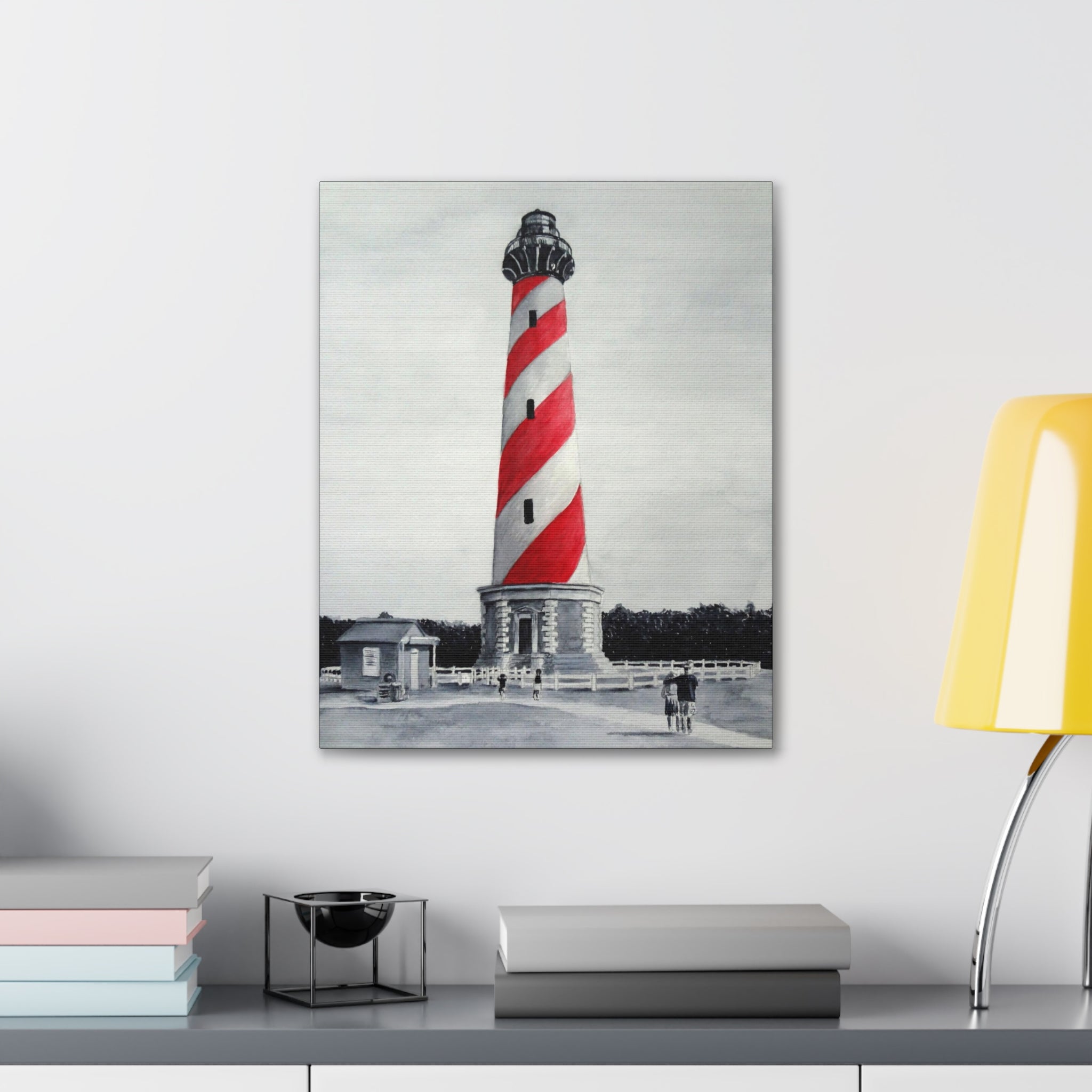 Hatteras Lighthouse (Surreal) Canvas Gallery Wraps