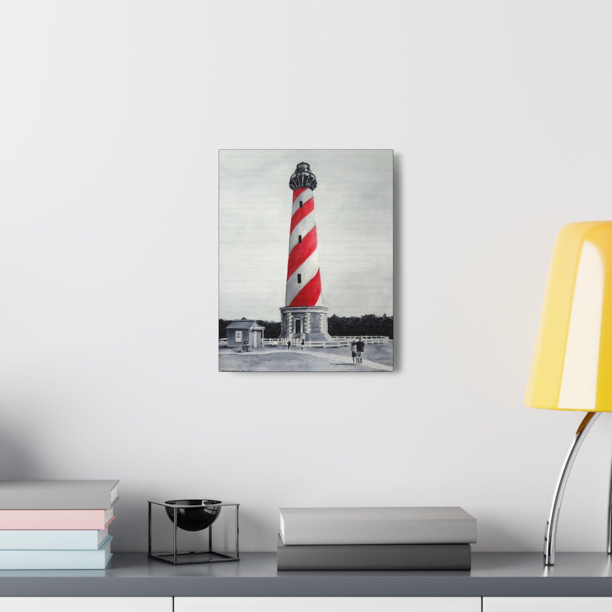 Hatteras Lighthouse (Surreal) Canvas Gallery Wraps